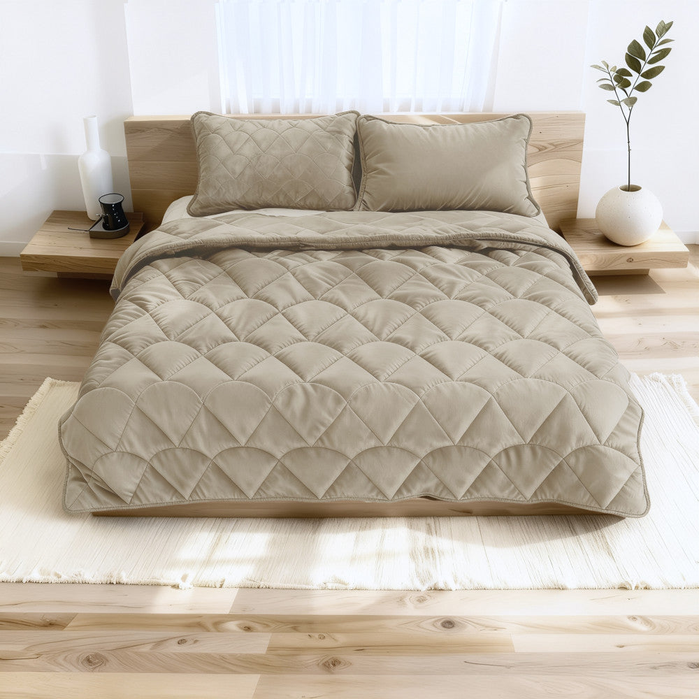 Grijs kingsize dekbed, kingsize dekbed van 7,5 TOG voor zomer en herfst Grijs kingsize dekbed, kingsize dekbed van 7,5 TOG voor zomer en herfst
