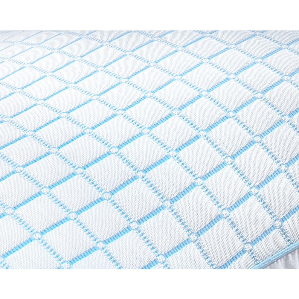 3D Blue Cell Tech Verkoelend Microgel Neksteun Kussen 45 x 65 - Verkoelend - Medium hardheid - Nek ondersteuning