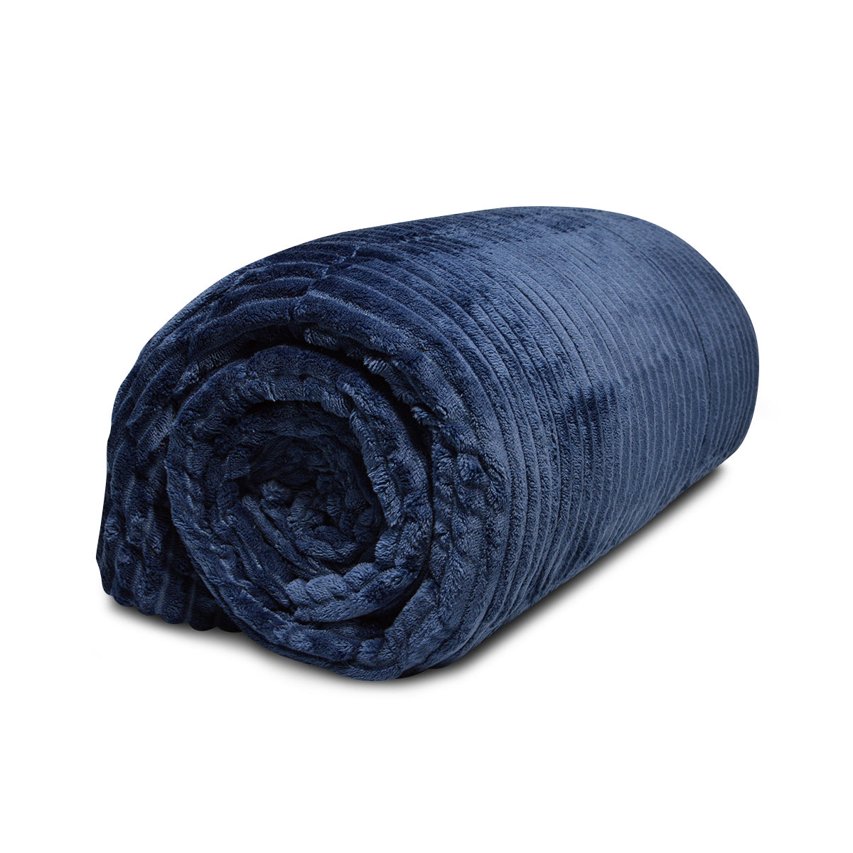 All-in-One Lazy Rib Duvet Blue - Duvet for the whole year