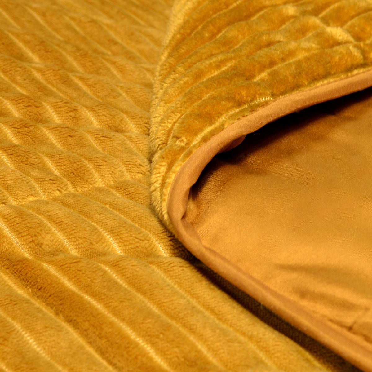All-in-One Lazy Rib Duvet Bronze Brown - Duvet for the whole year