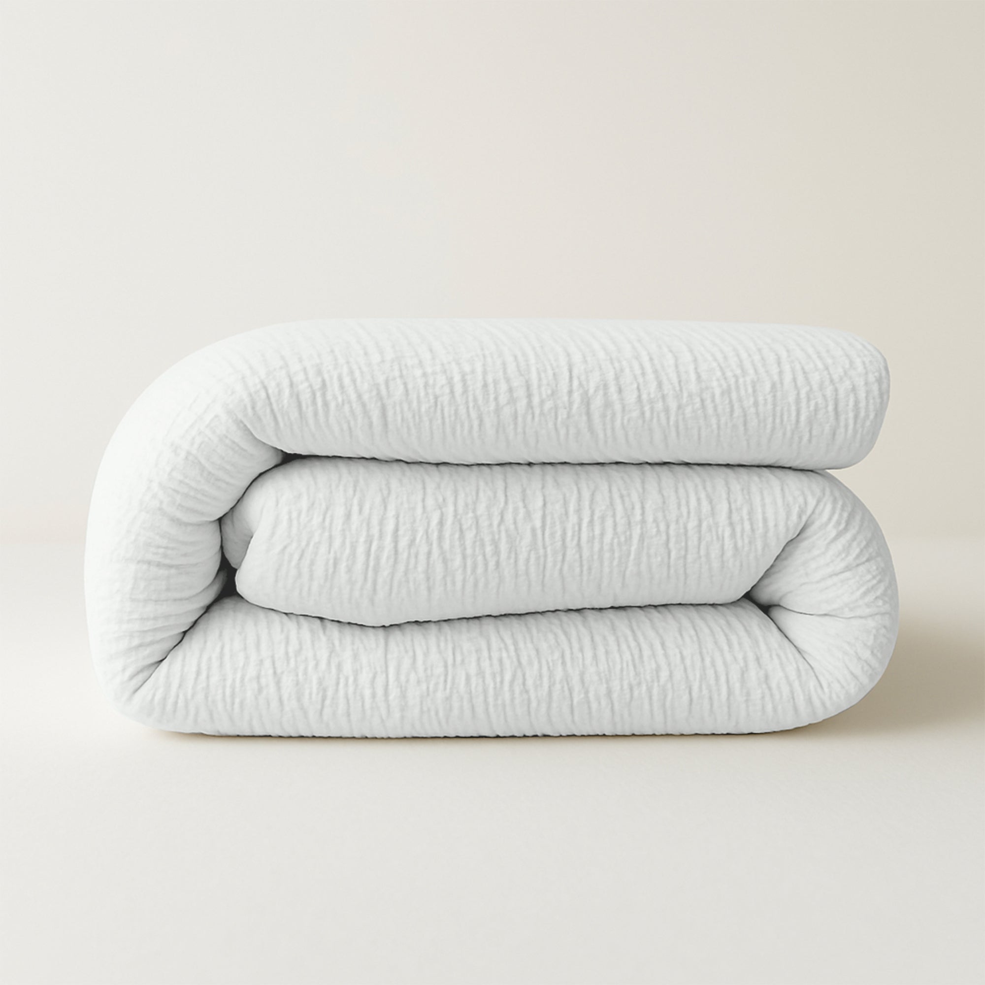 All-in-One Lazy Mousseline Duvet White - Duvet for the whole year