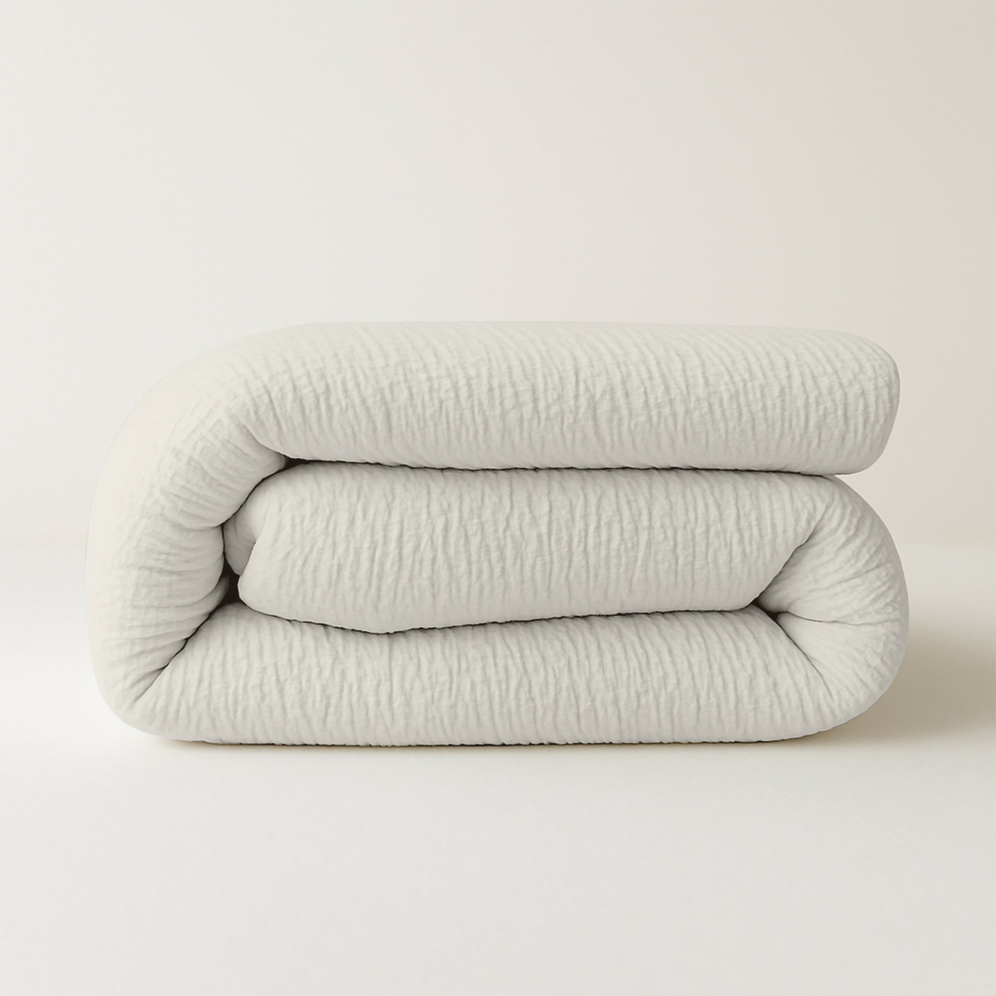 All-in One Lazy Mousseline Dekbed Off White - Dekbed voor het hele jaar