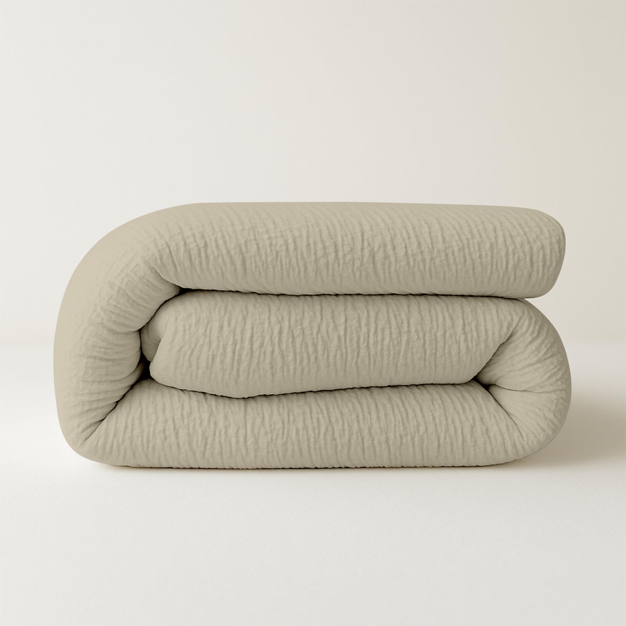 All-in One Lazy Mousseline Dekbed Zand - Dekbed voor het hele jaar