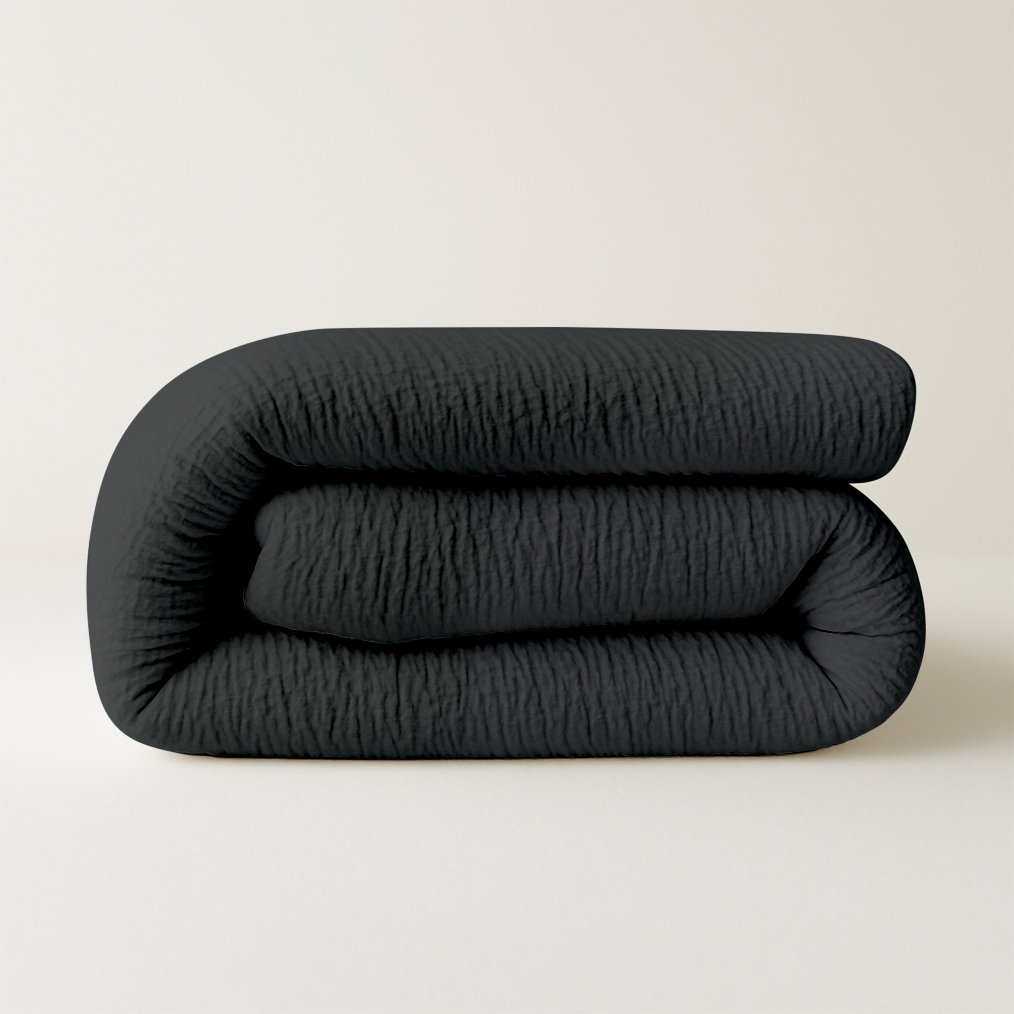 All-in-One Lazy Mousseline Duvet Dark Gray - Duvet for the whole year