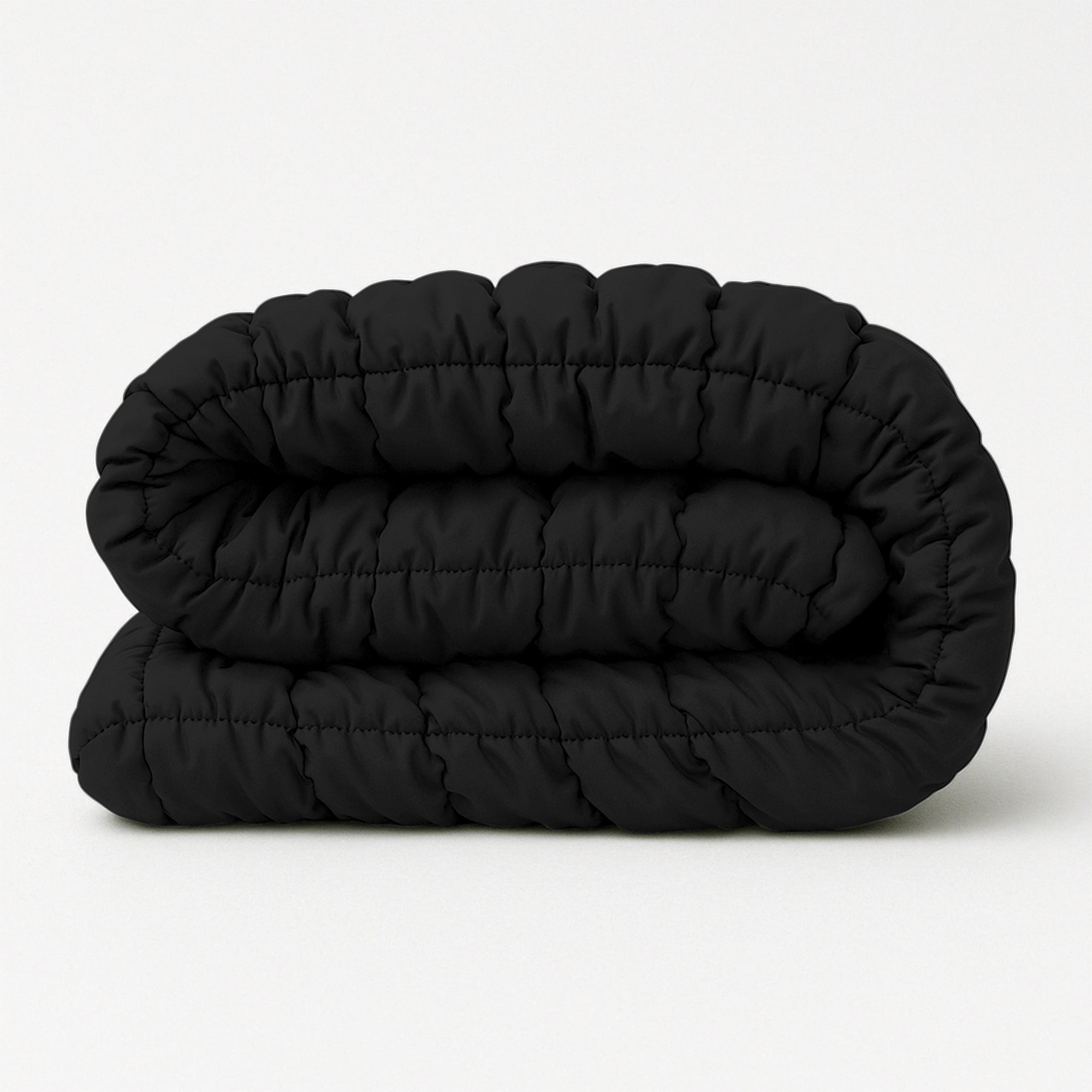 All-in One Lazy Puffy Dekbed Black - Dekbed voor het hele jaar