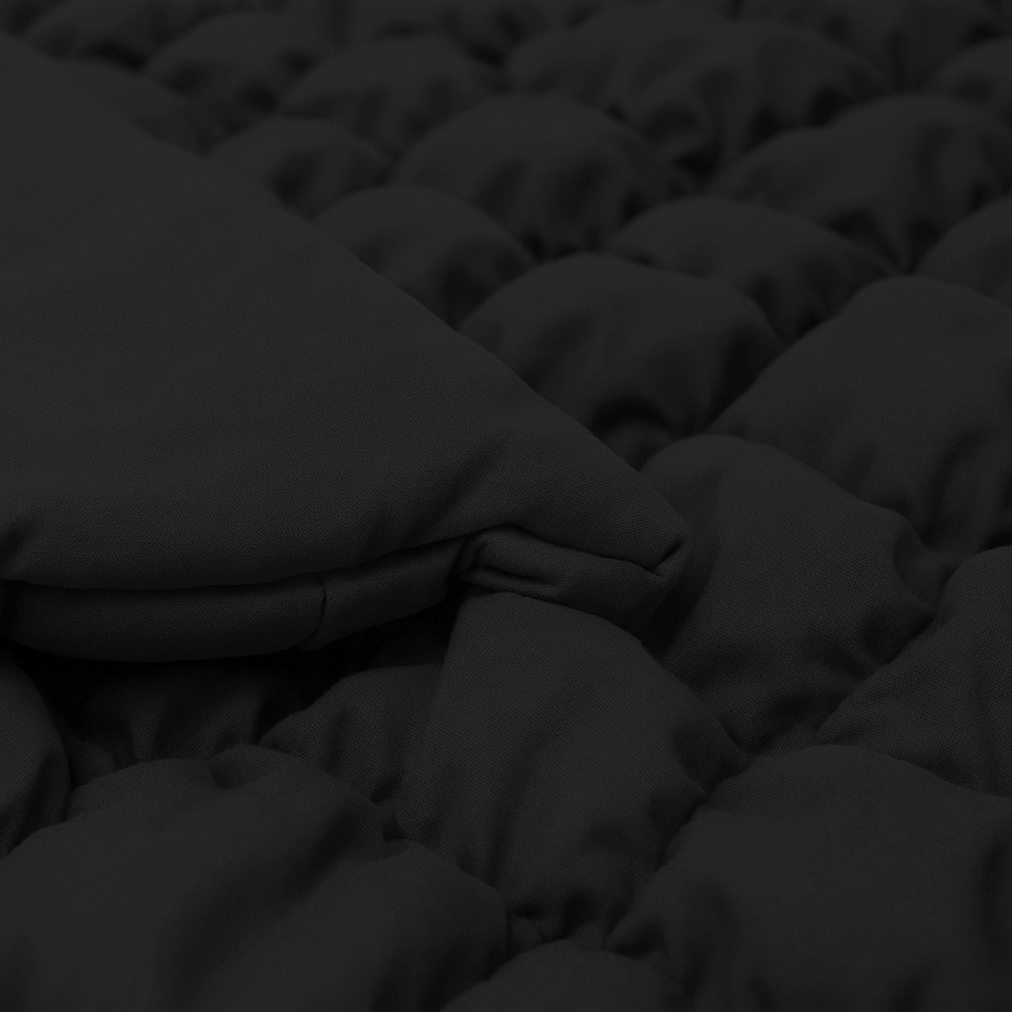 All-in One Lazy Puffy Dekbed Black - Dekbed voor het hele jaar