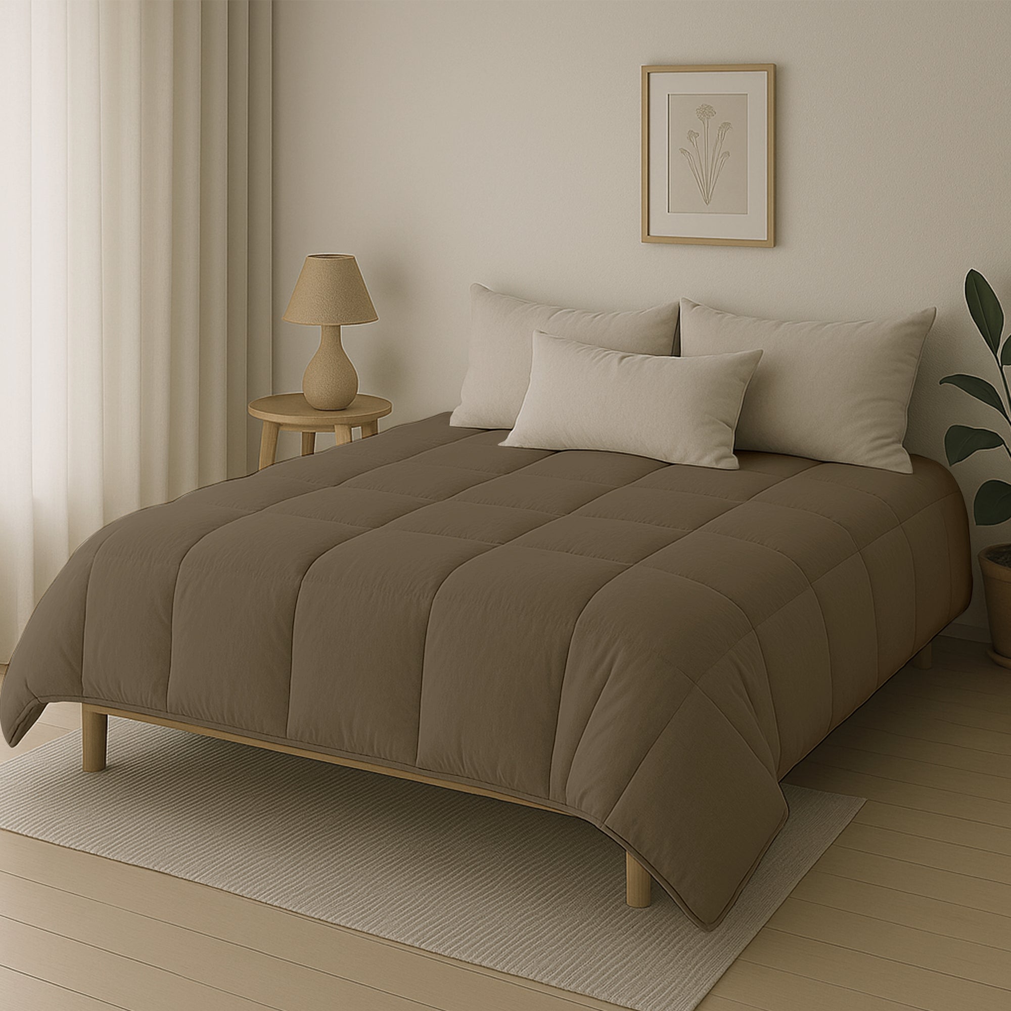 Dekbed Eazzy Stonewash premium Laurel Oak