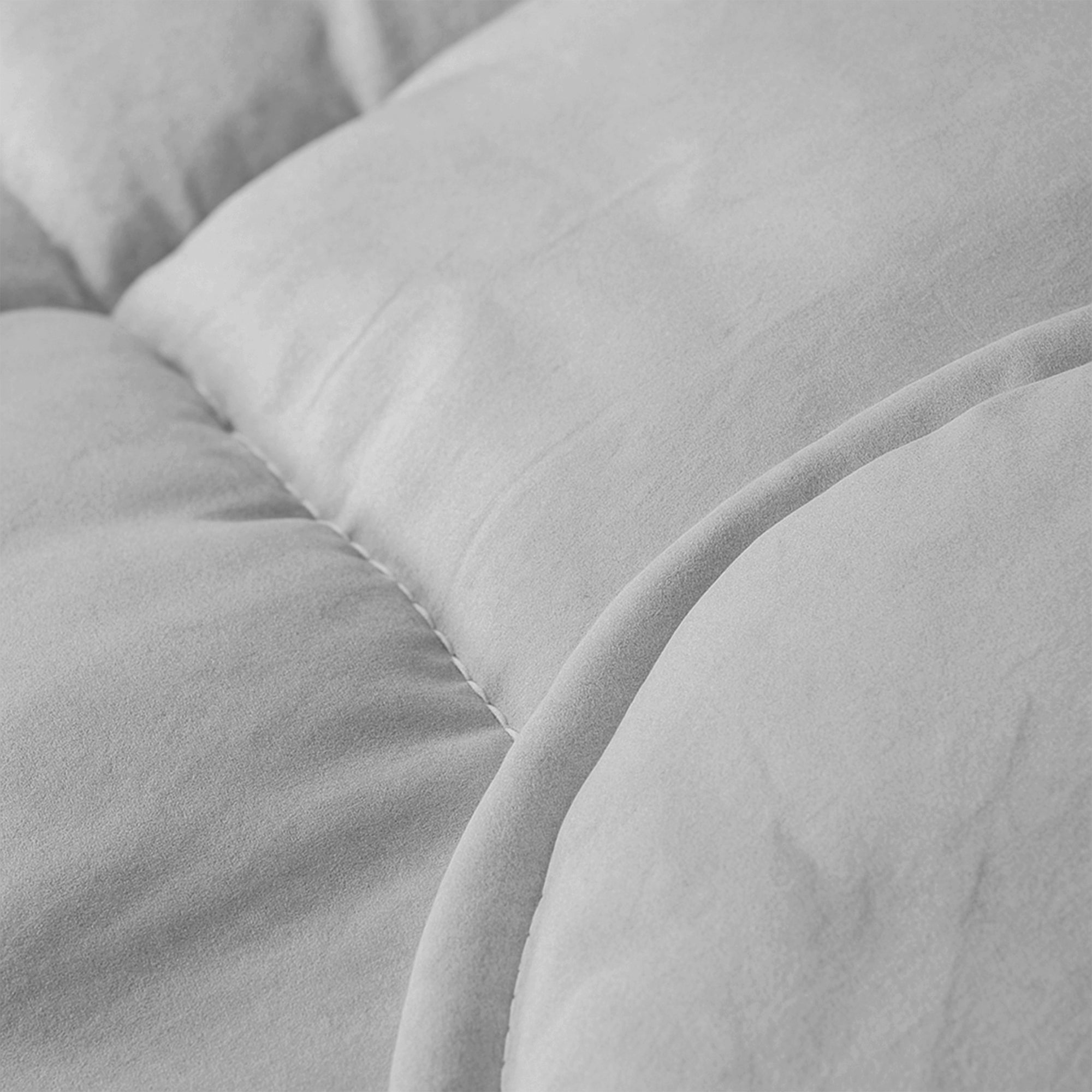 All-in One Lazy Vintage Dekbed Silver Grey - Dekbed voor het hele jaar