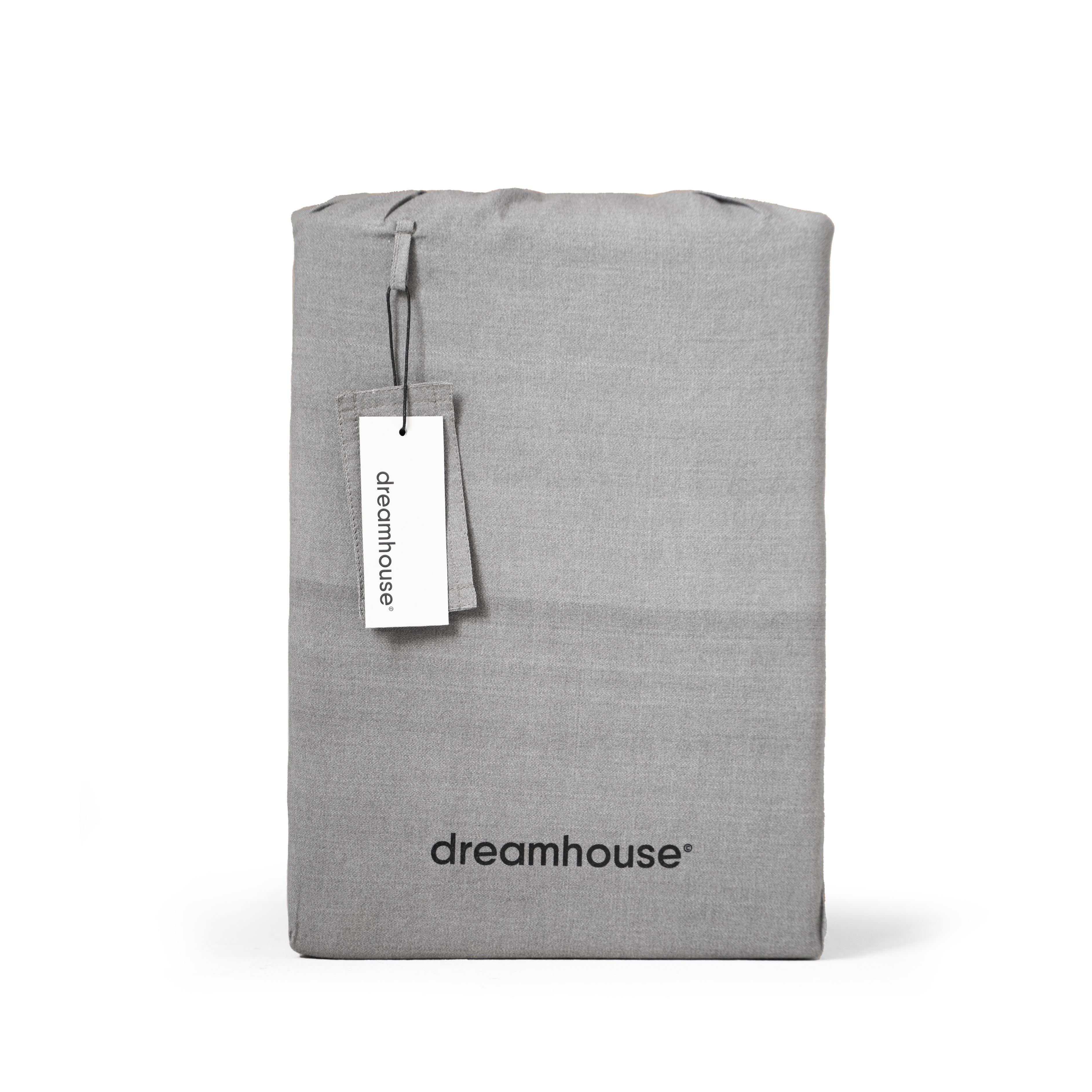 Denim Stone Washed Antraciet Dekbedovertrek