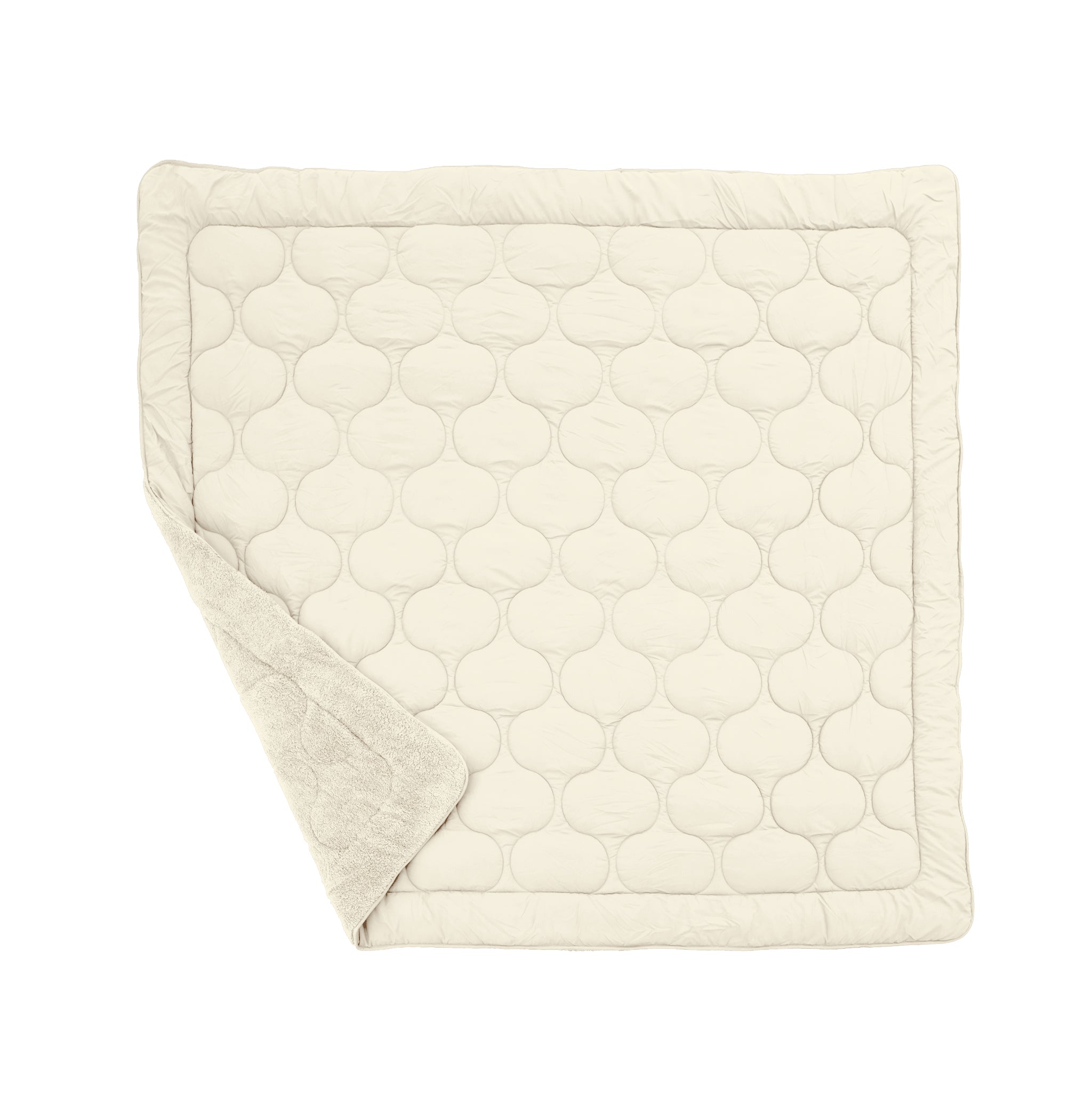 All-in One Lazy Teddy Dekbed Beige - Dekbed met kussenslopen