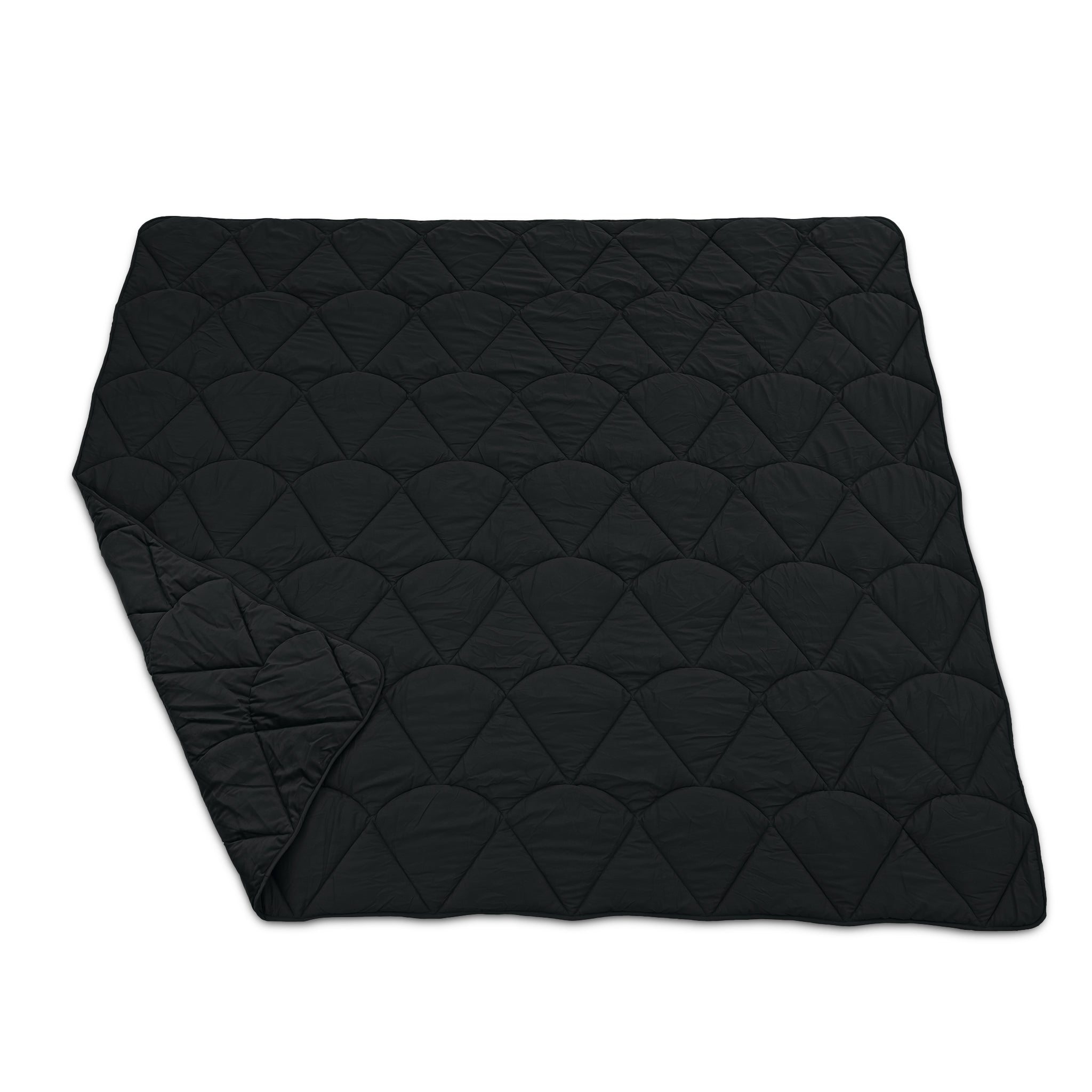 All-in One Lazy Velvet Dekbed Zwart - Dekbed met kussenslopen