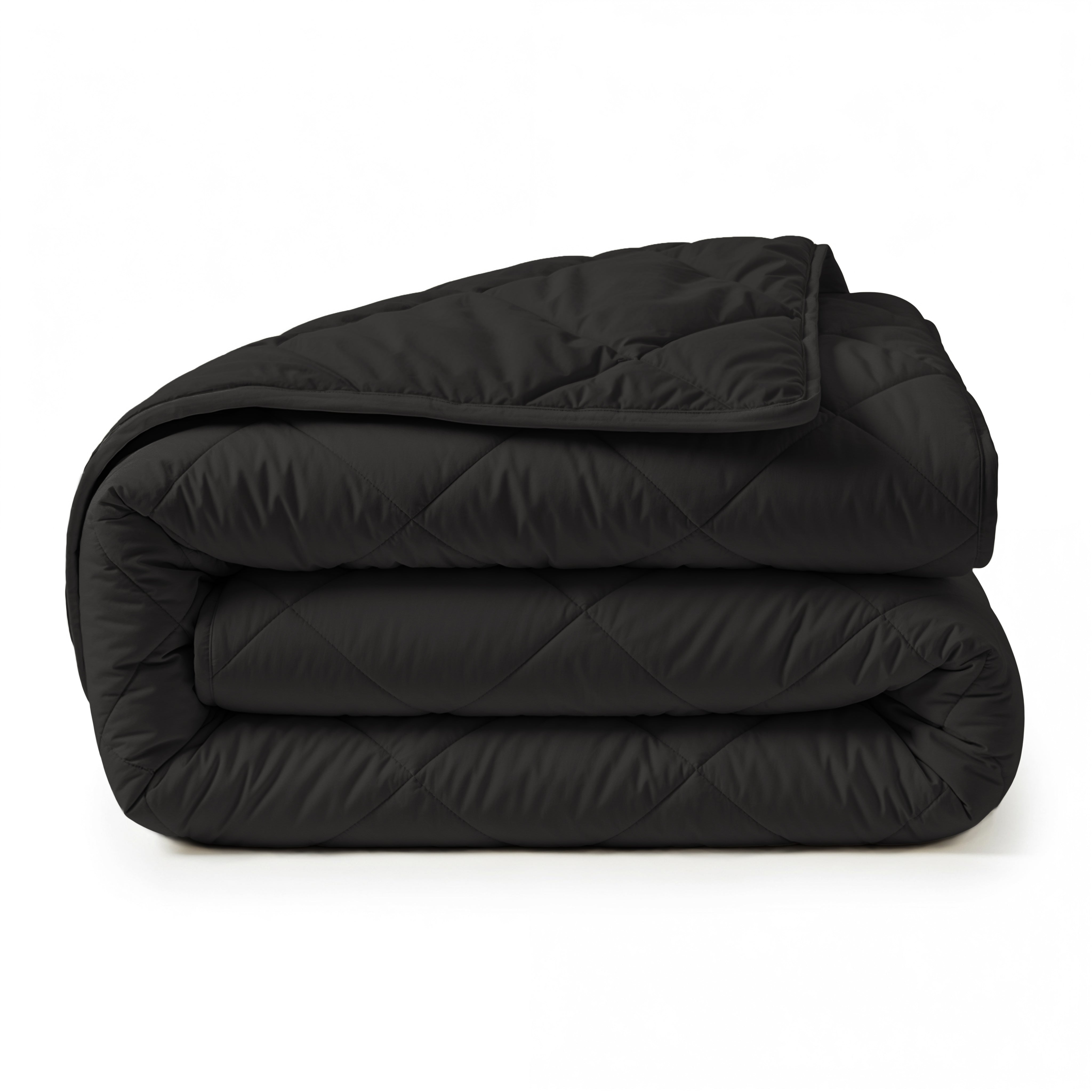 All-in-One Lazy Duvet Diamond Black - Duvet with pillowcases
