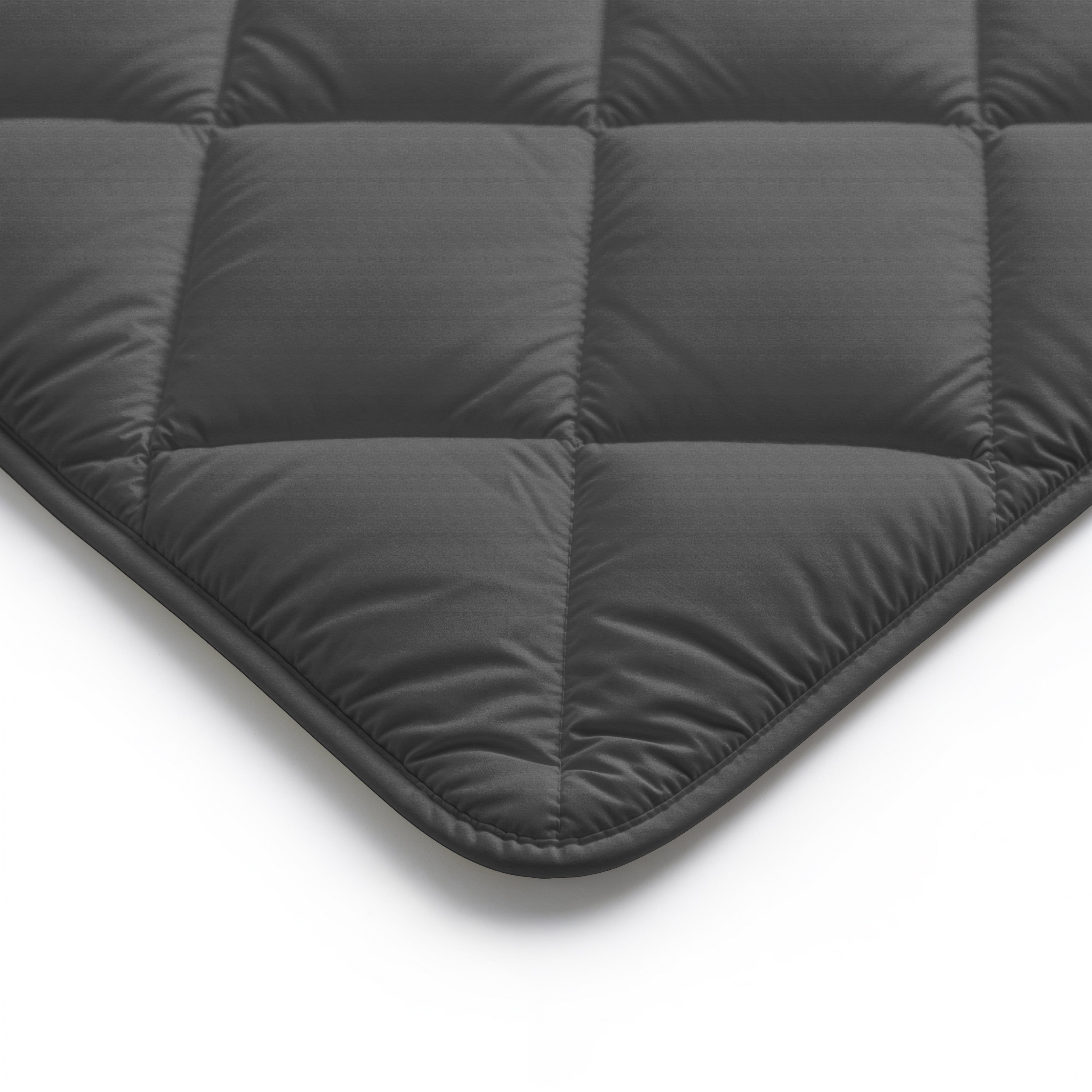All-in-One Lazy Duvet Diamond Anthracite - Duvet with pillowcases