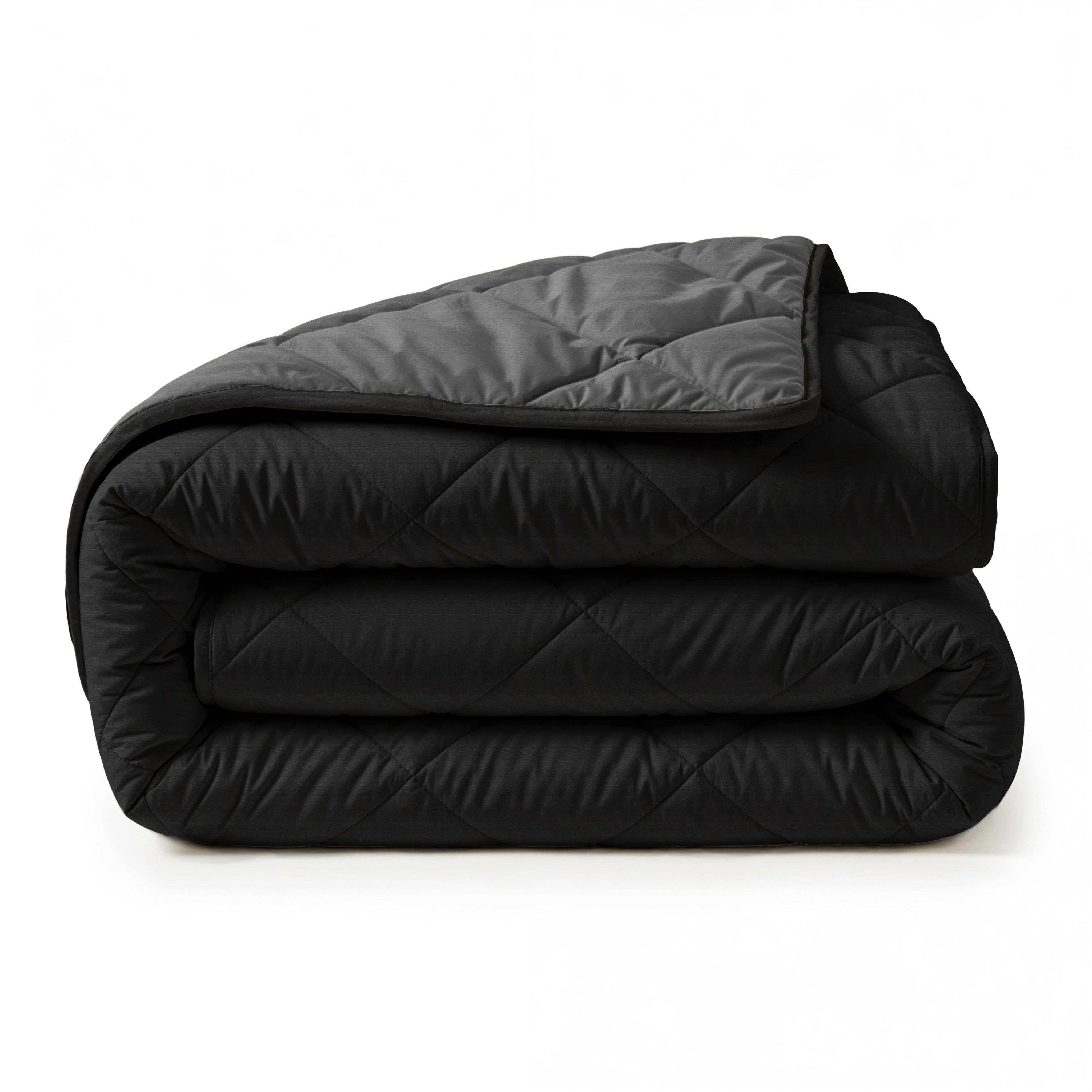 All-in-One Lazy Duvet Diamond Black/Anthracite - Duvet with pillowcases