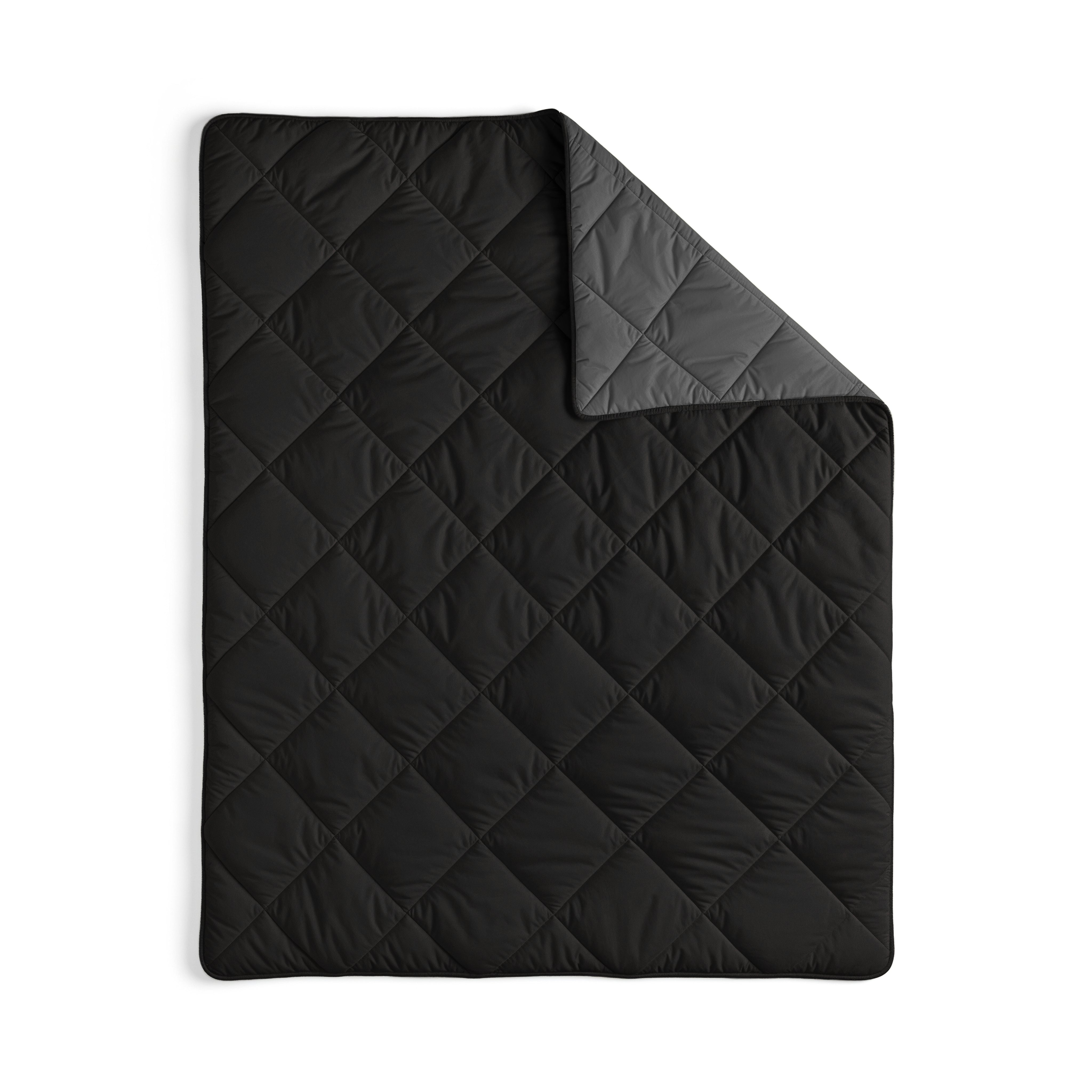 All-in-One Lazy Duvet Diamond Black/Anthracite - Duvet with pillowcases