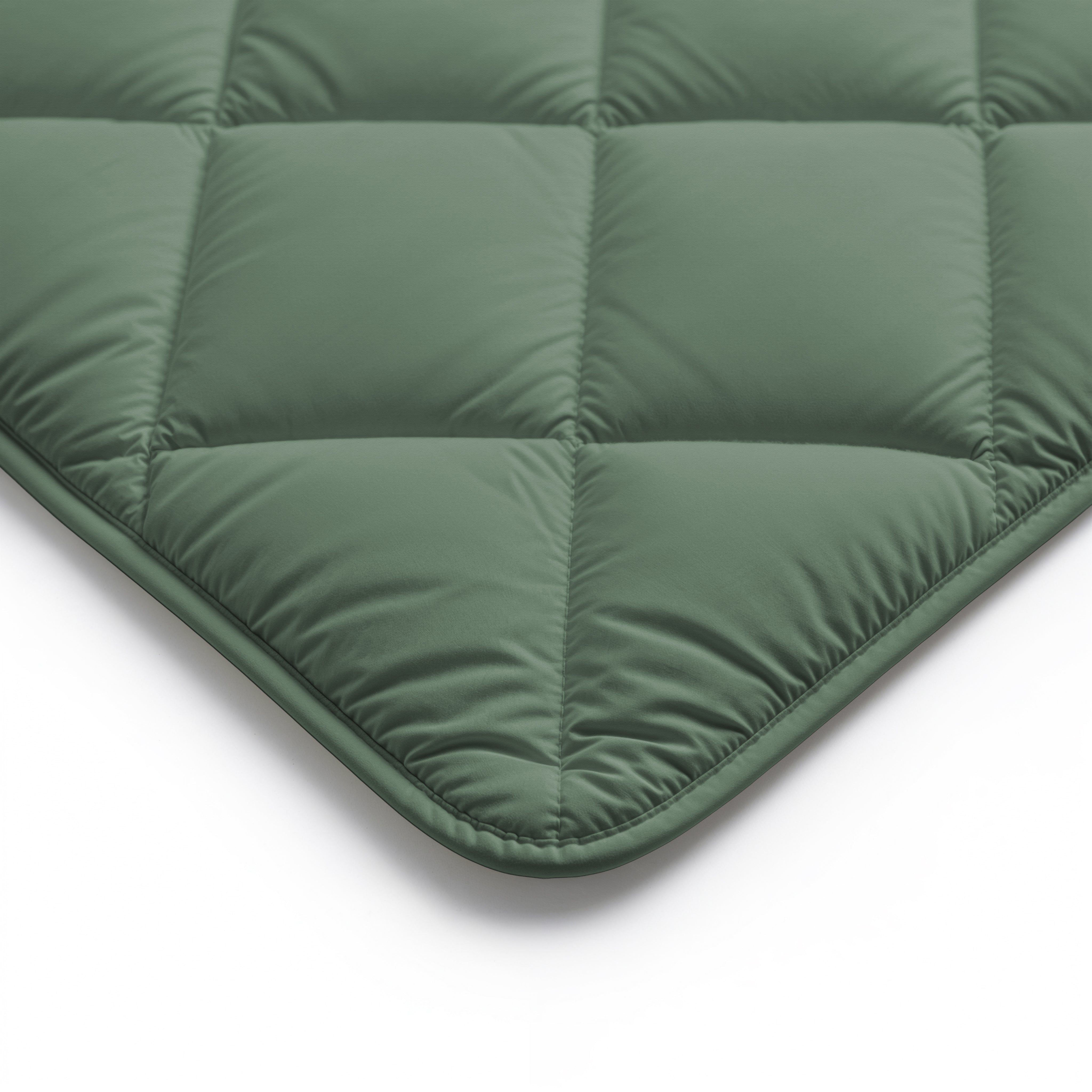 All-in-One Lazy Duvet Diamond Green - Duvet with pillowcases