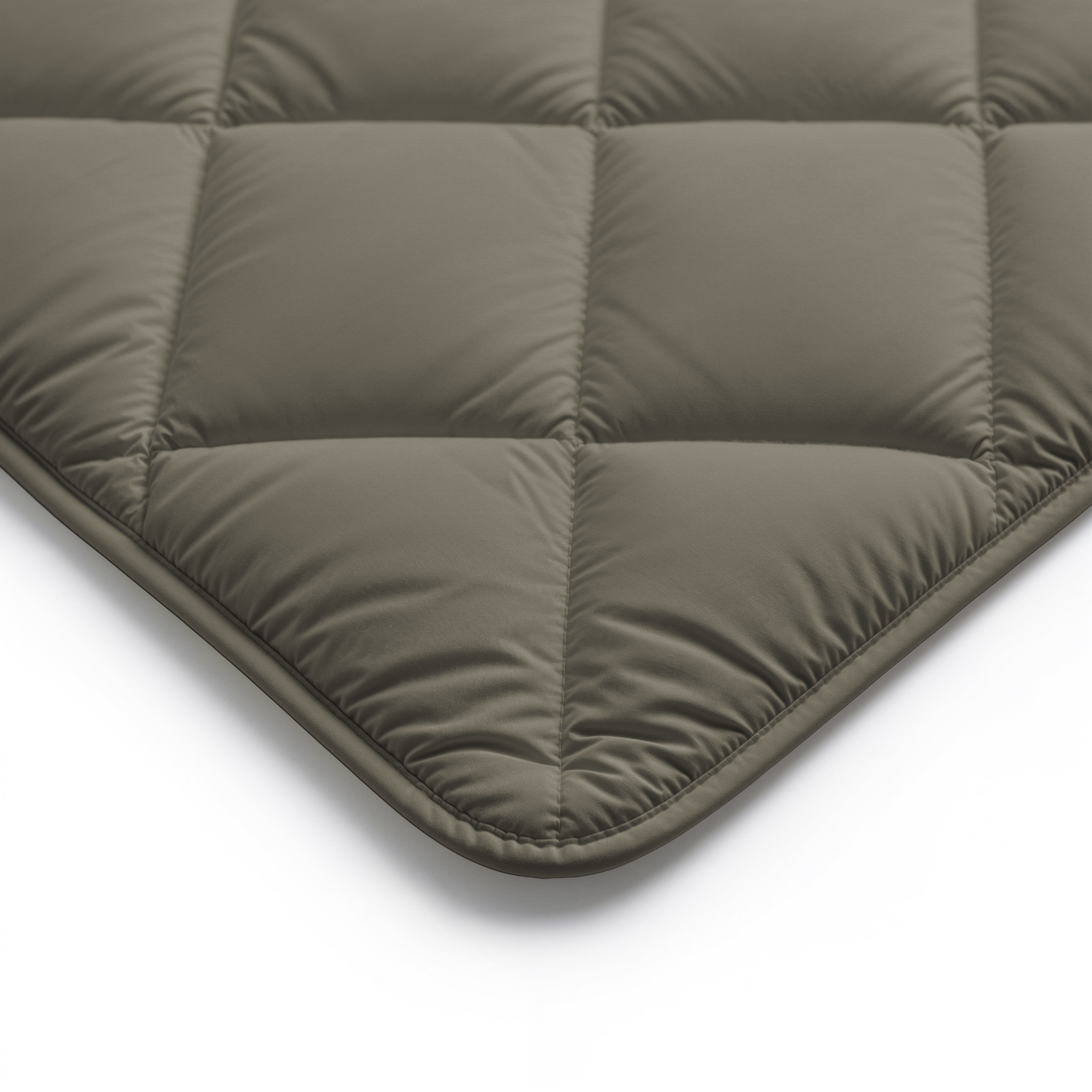 All-in-One Lazy Duvet Diamond Khaki - Duvet with pillowcases