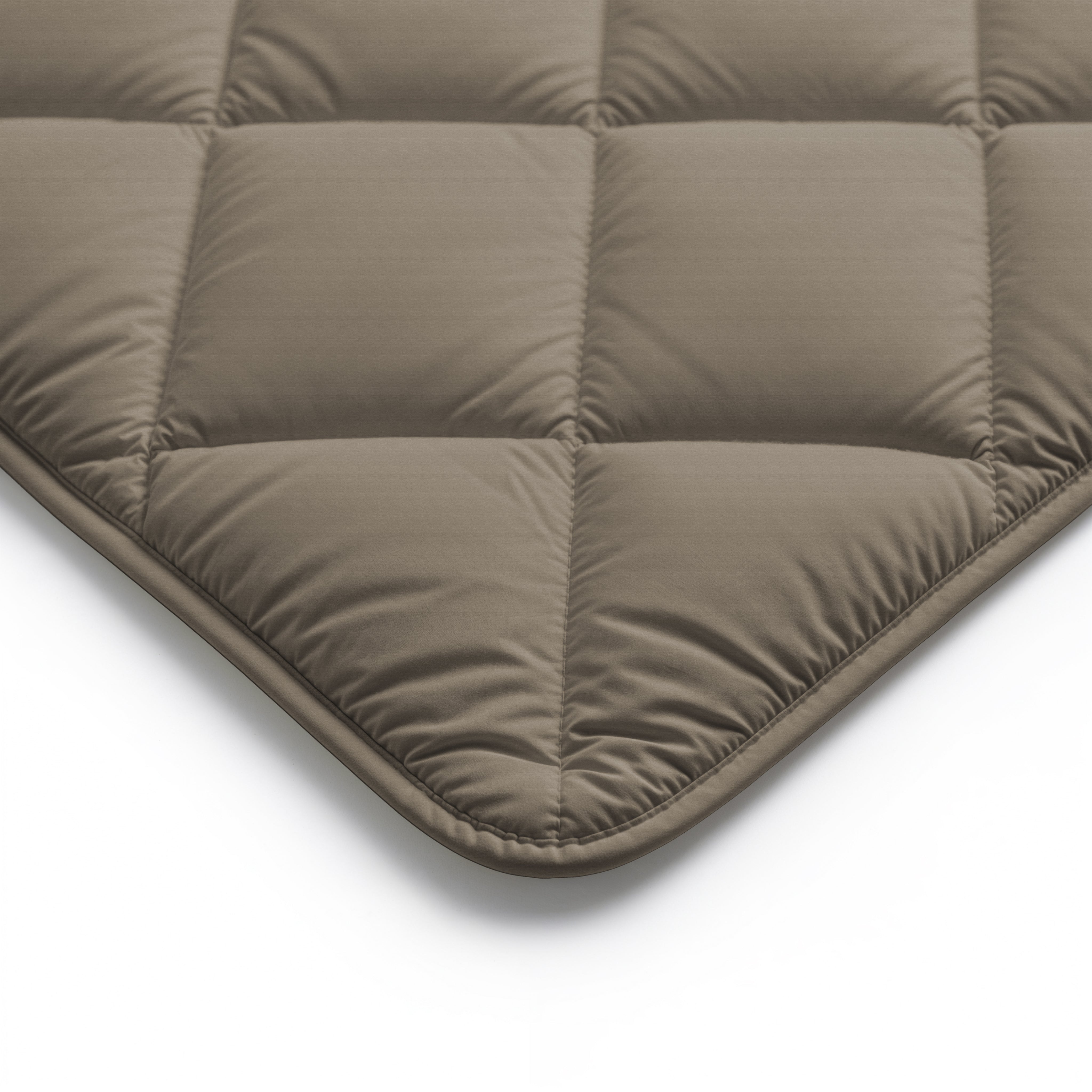 All-in-One Lazy Duvet Diamond Teak - Duvet with pillowcases