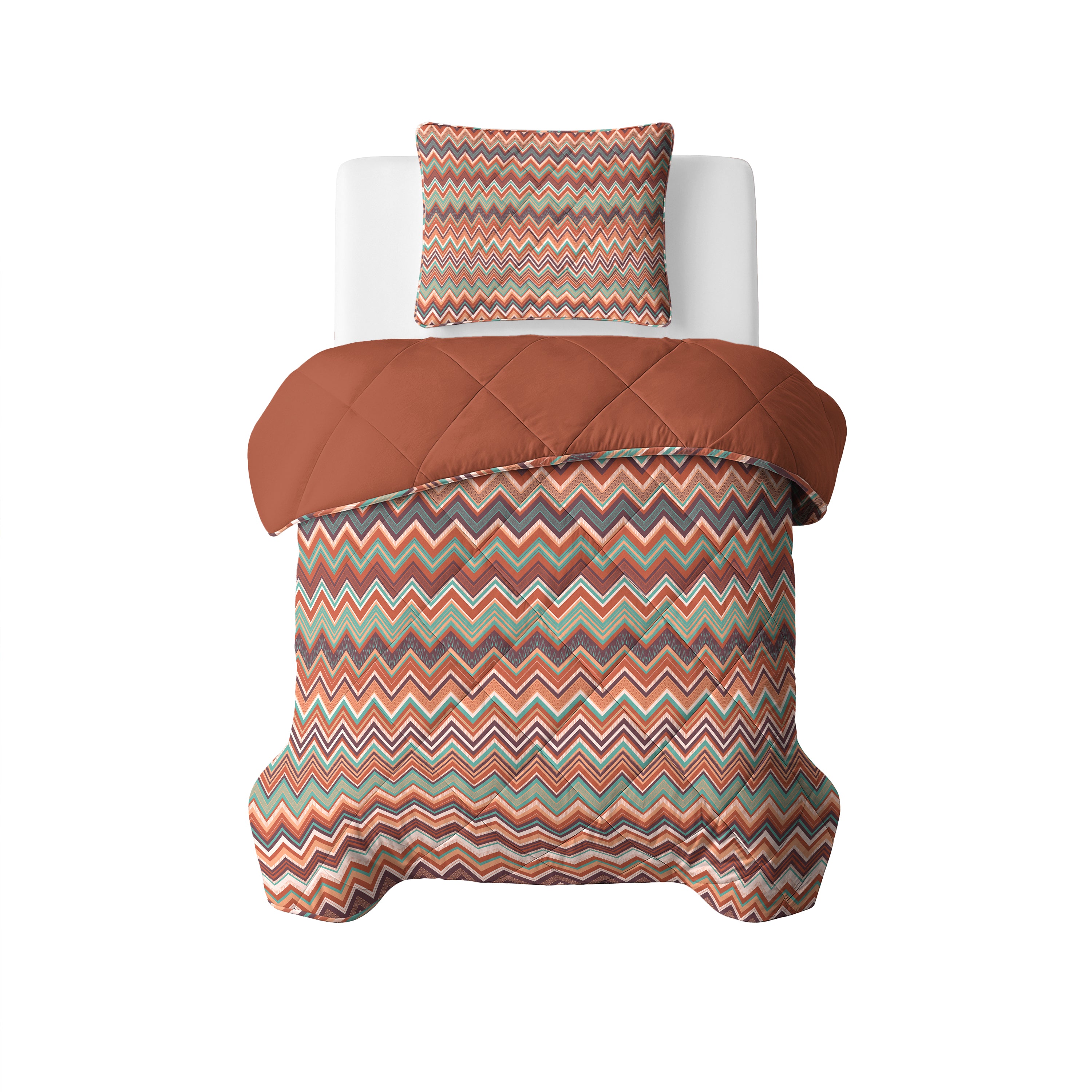 All-in One Lazy Dekbed Indra Multi - Dekbed met kussenslopen