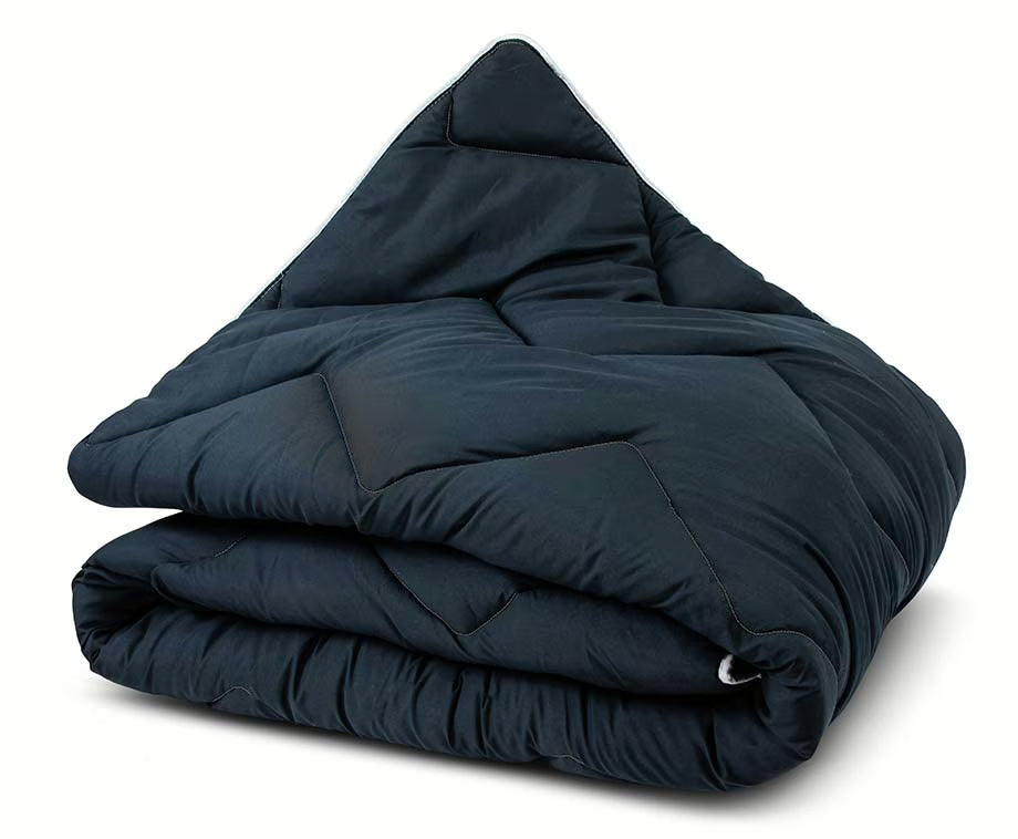 All-in One Lazy Uni Dekbed Marineblauw - Dekbed voor het hele jaar
