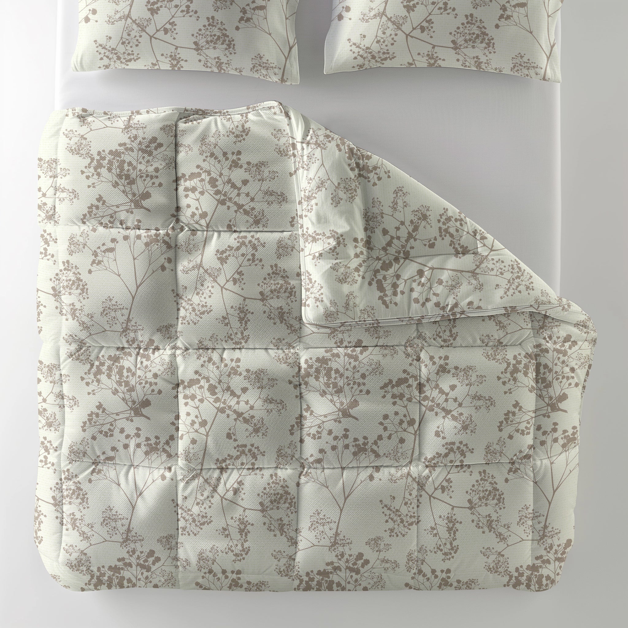 All-in One Lazy Dekbed Fir Groen - Dekbed met kussenslopen