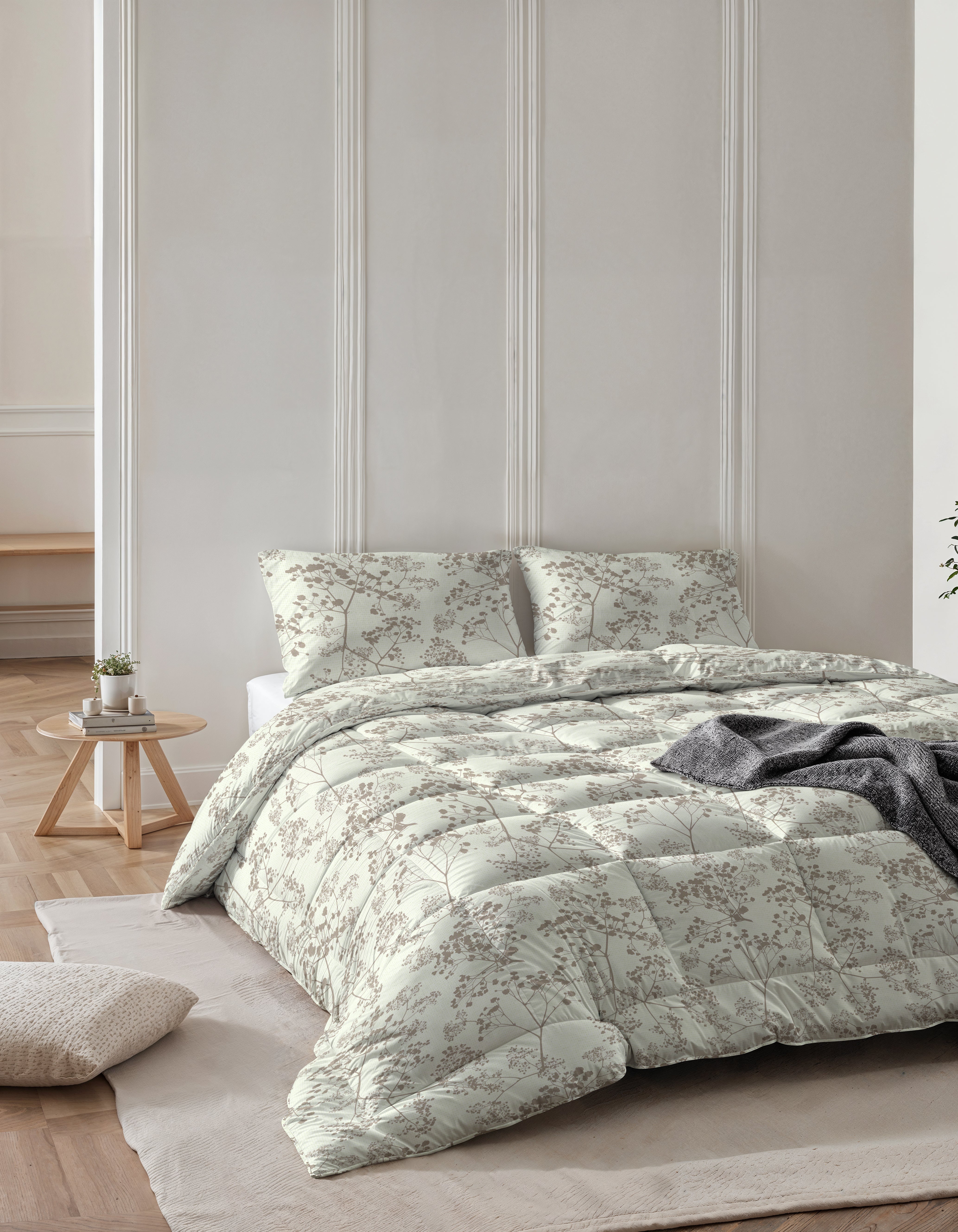 All-in One Lazy Dekbed Fir Groen - Dekbed met kussenslopen