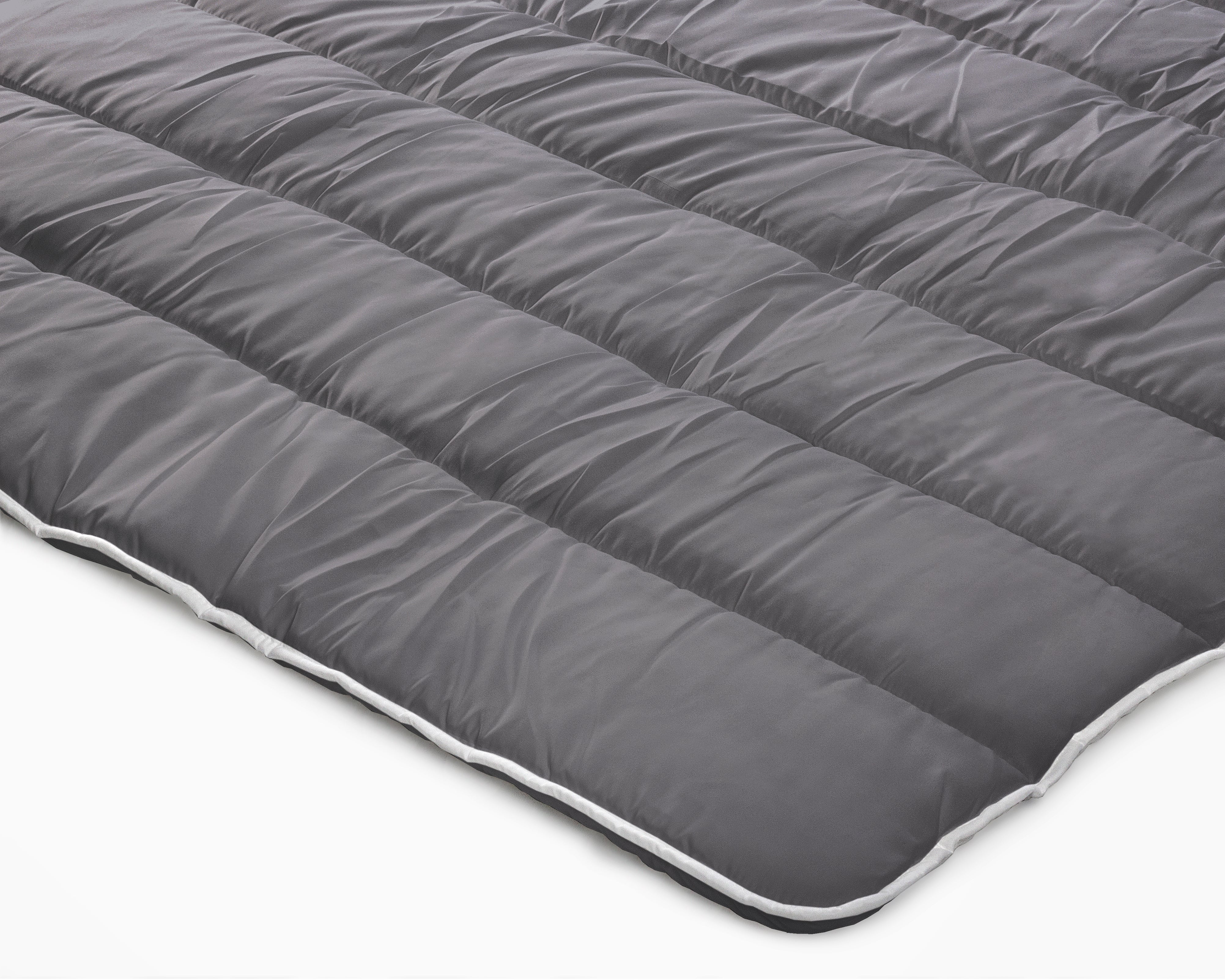 All-in-one lazy duvet anthracite - Duvet and cover in 1 - Lightweight - Trendy colours