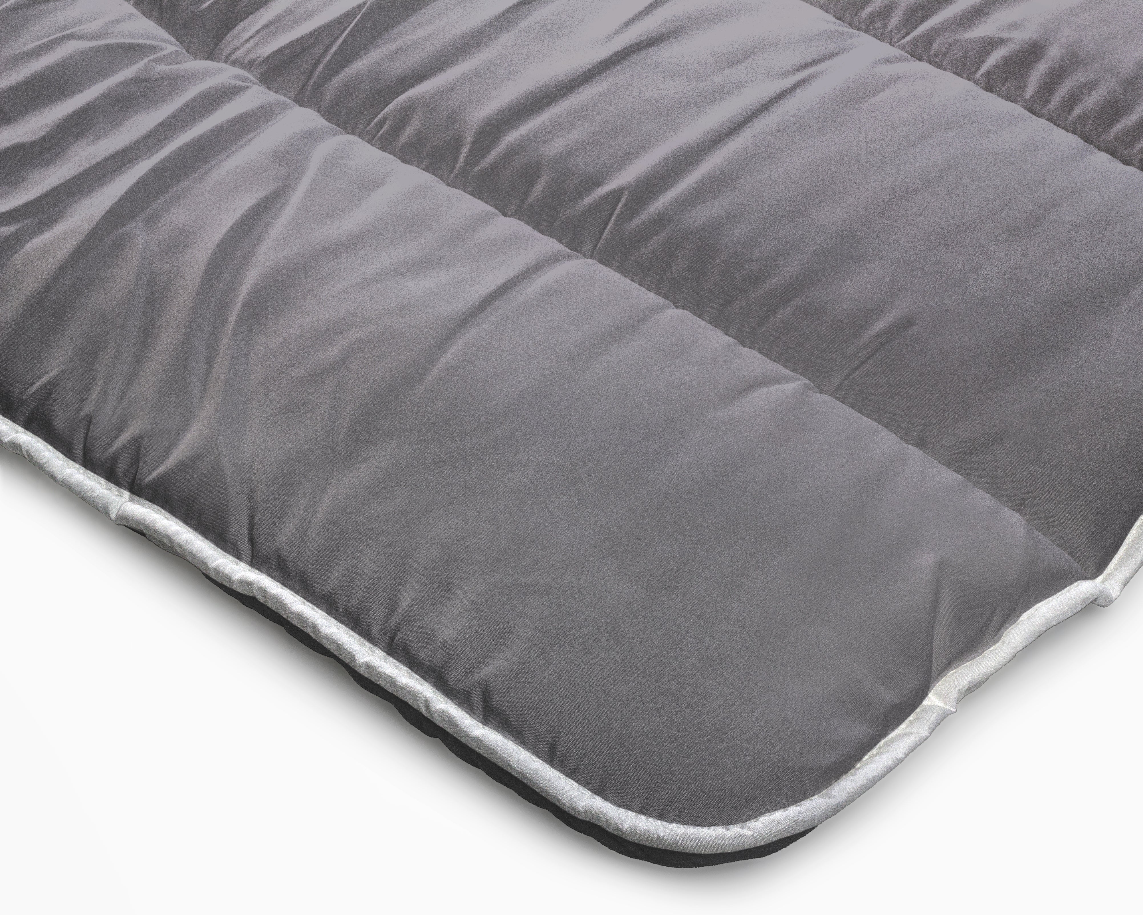 All-in-one lazy duvet anthracite - Duvet and cover in 1 - Lightweight - Trendy colours