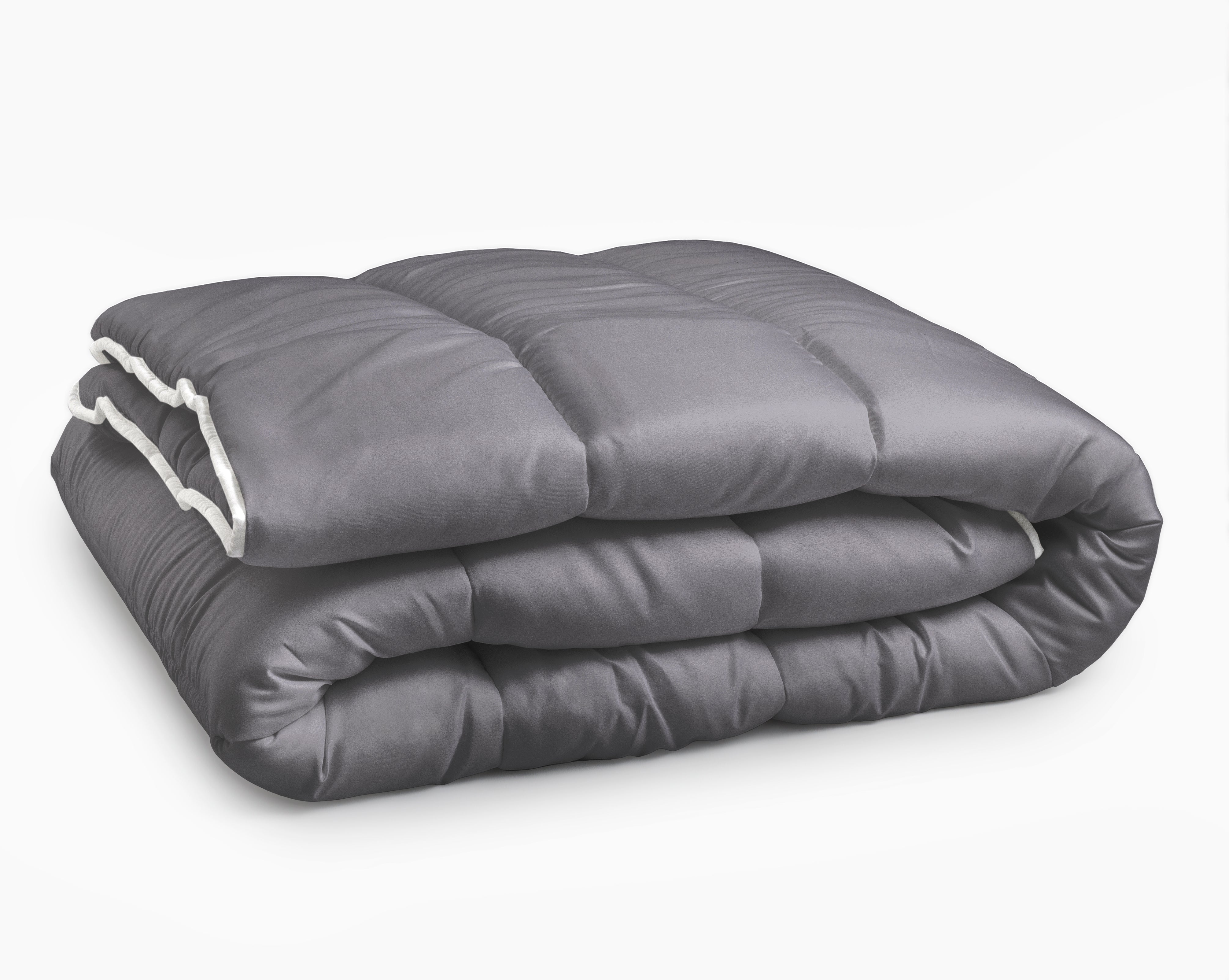 All-in-one lazy duvet anthracite - Duvet and cover in 1 - Lightweight - Trendy colours