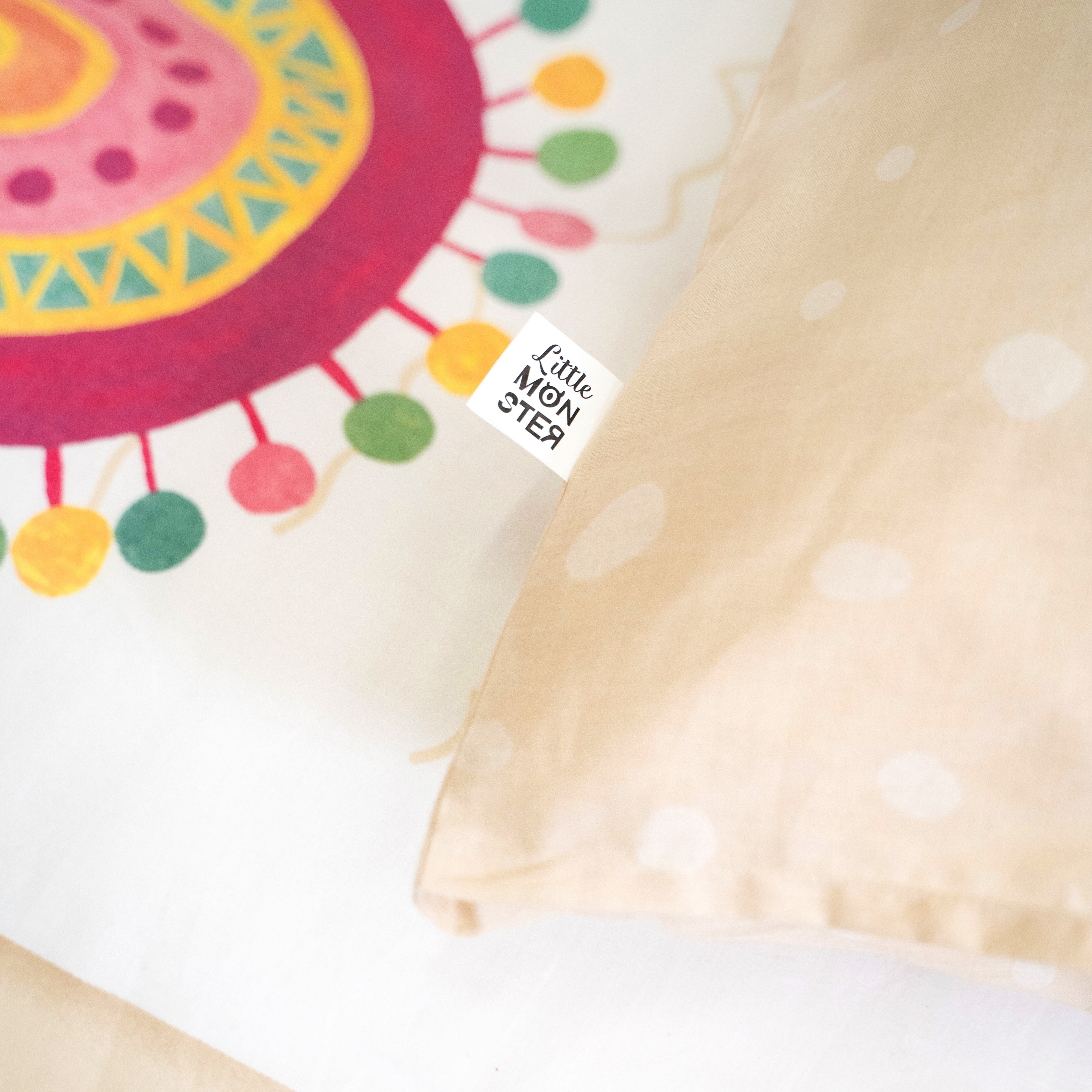 Alpaca Adventure Duvet Cover Sand