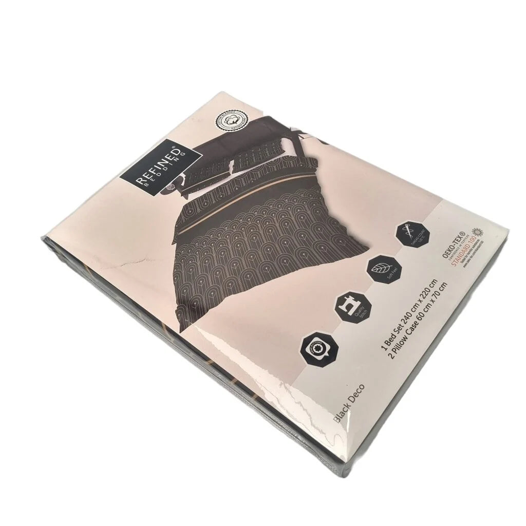 Art Deco Duvet Cover Black | Modern & Luxurious Design for Your Bedroom