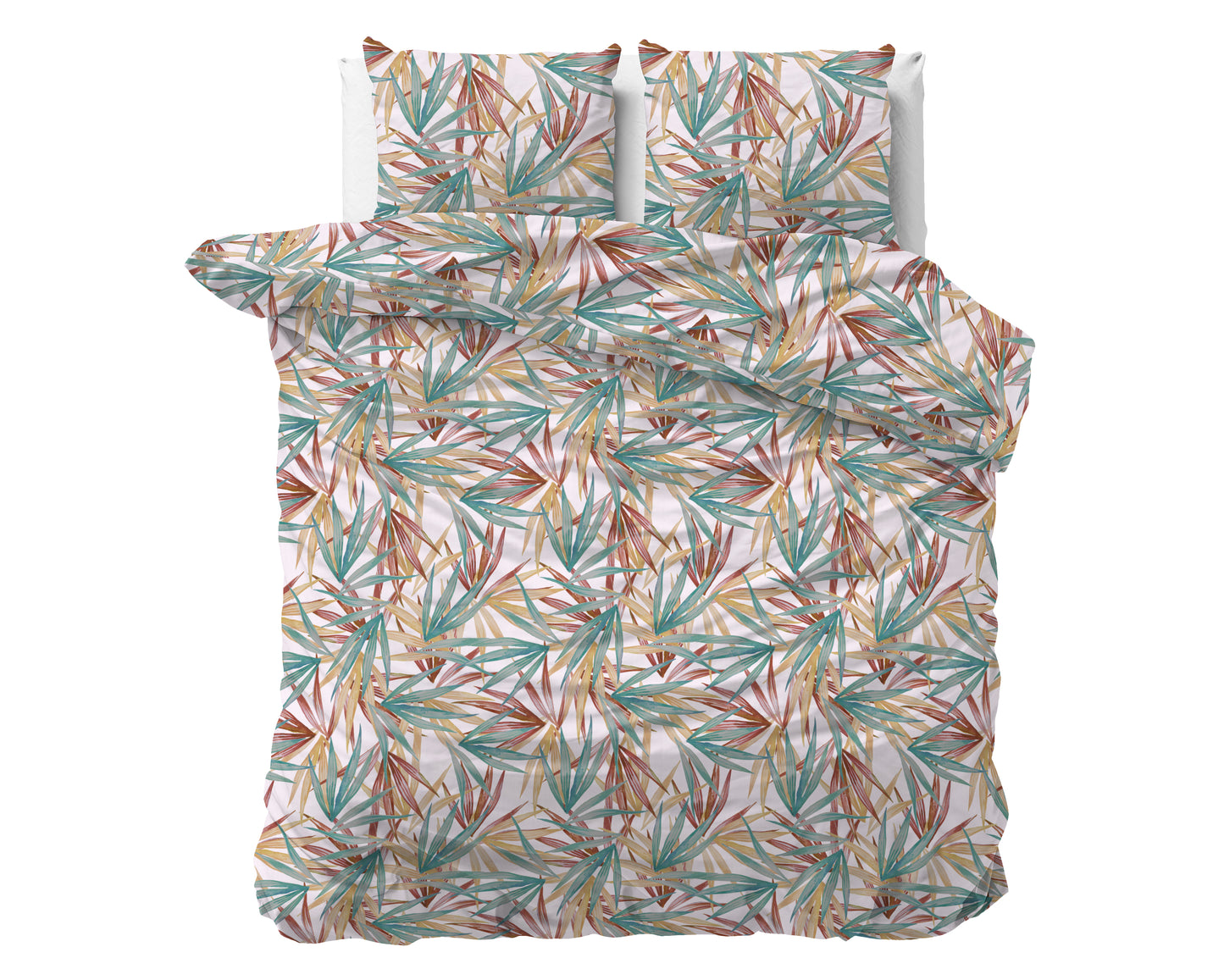 Aster Multi Dekbedovertrek - Luxe Satijn - Hoge kwaliteit - Trendy prints