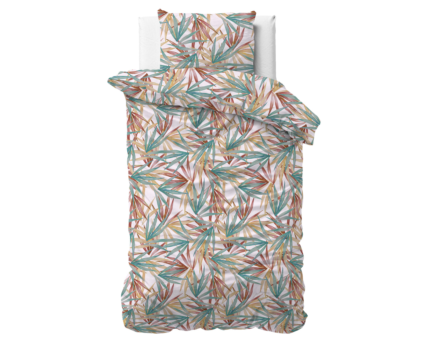 Aster Multi Dekbedovertrek - Luxe Satijn - Hoge kwaliteit - Trendy prints