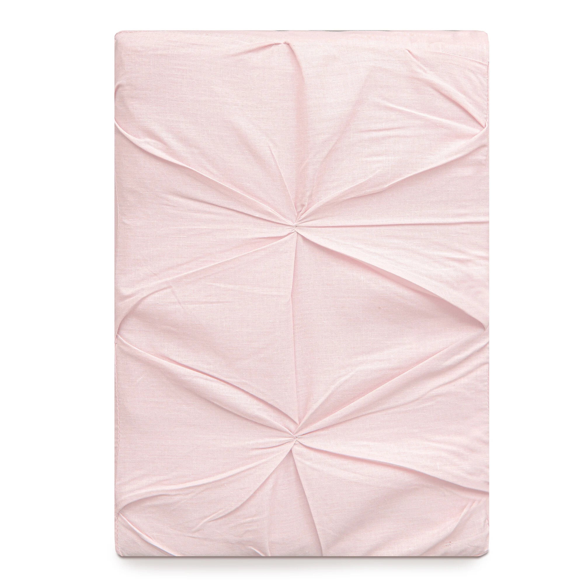 Augustine Duvet Cover – Luxurious 100% Cotton | Nude & Pink