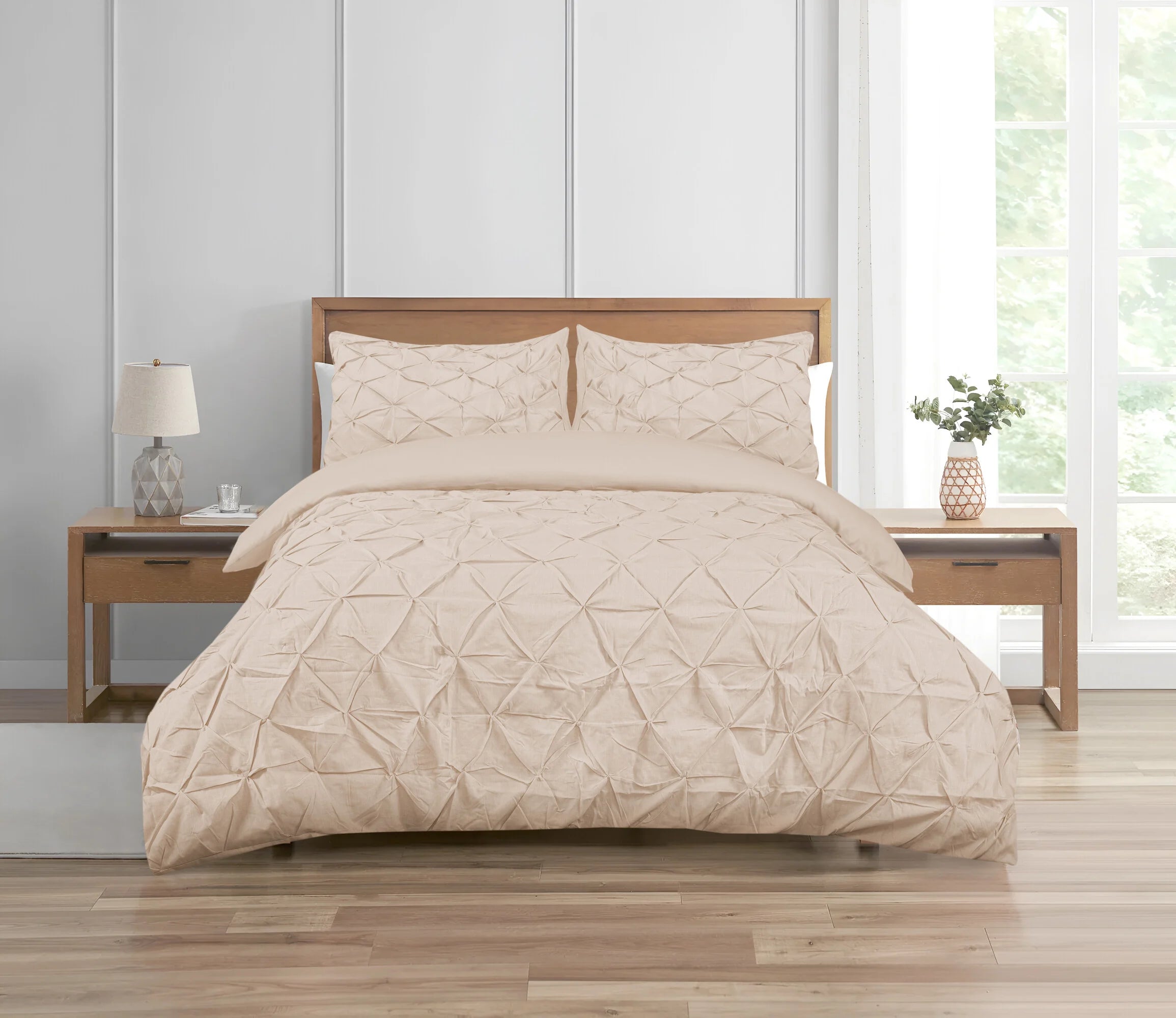 Augustine Katoenen Dekbedovertrek Zand