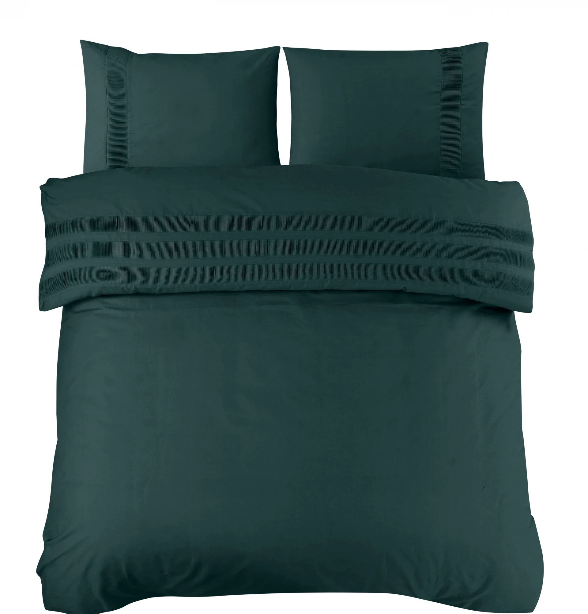 Bali Dekbedovertrek Donker Groen - 100% Katoen