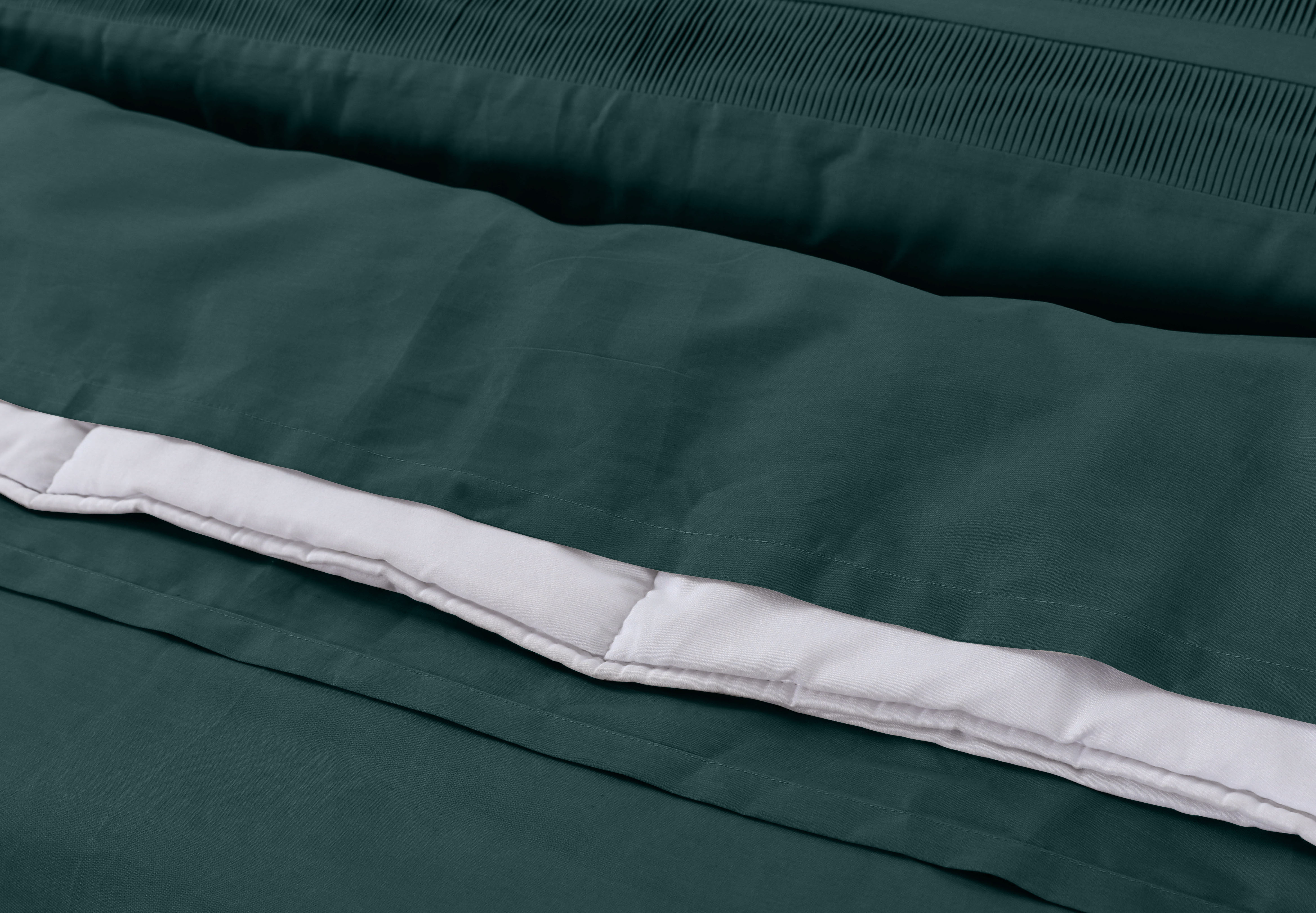 Bali Dekbedovertrek Donker Groen - 100% Katoen