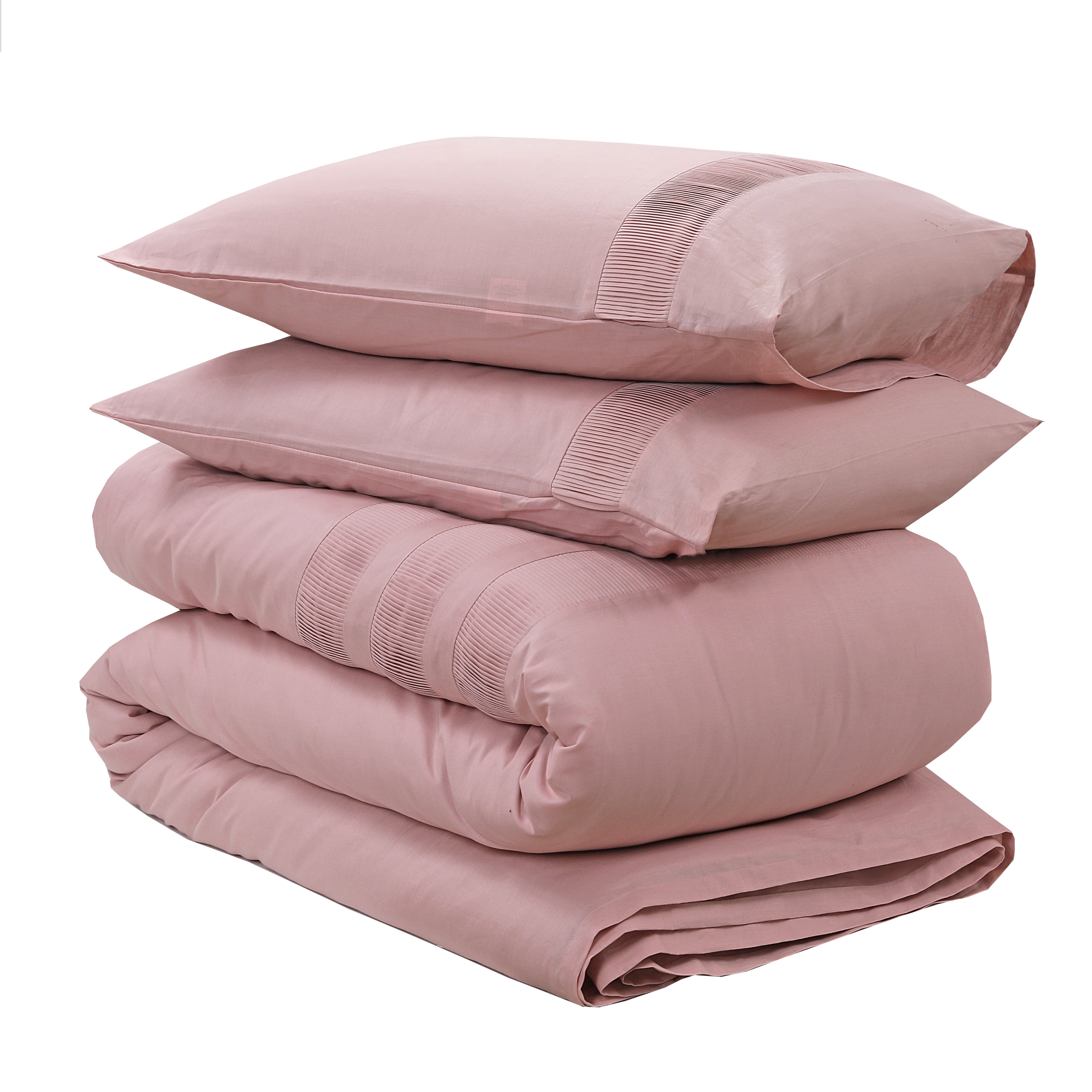 Bali Duvet Cover Pink - Luxury Design - Super soft woven - Luxuriously packaged