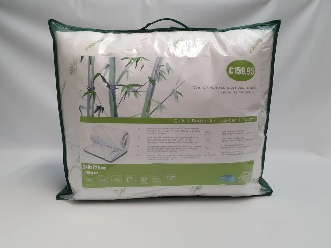 Bamboo Duvet Anti-Allergy | Breathable, Comfortable & Suitable for Every Season