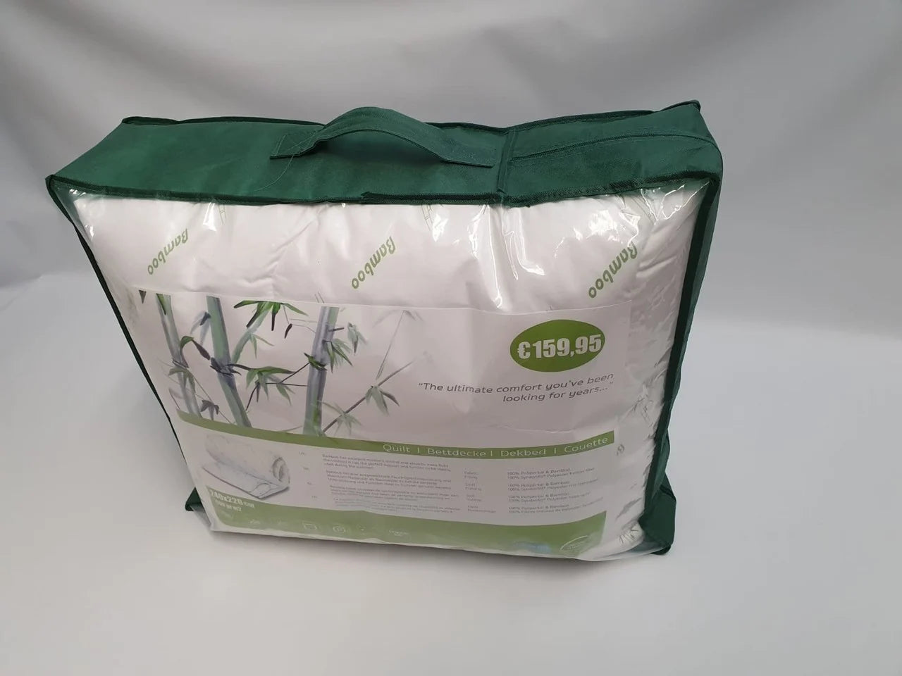 Bamboo Duvet Anti-Allergy | Breathable, Comfortable & Suitable for Every Season