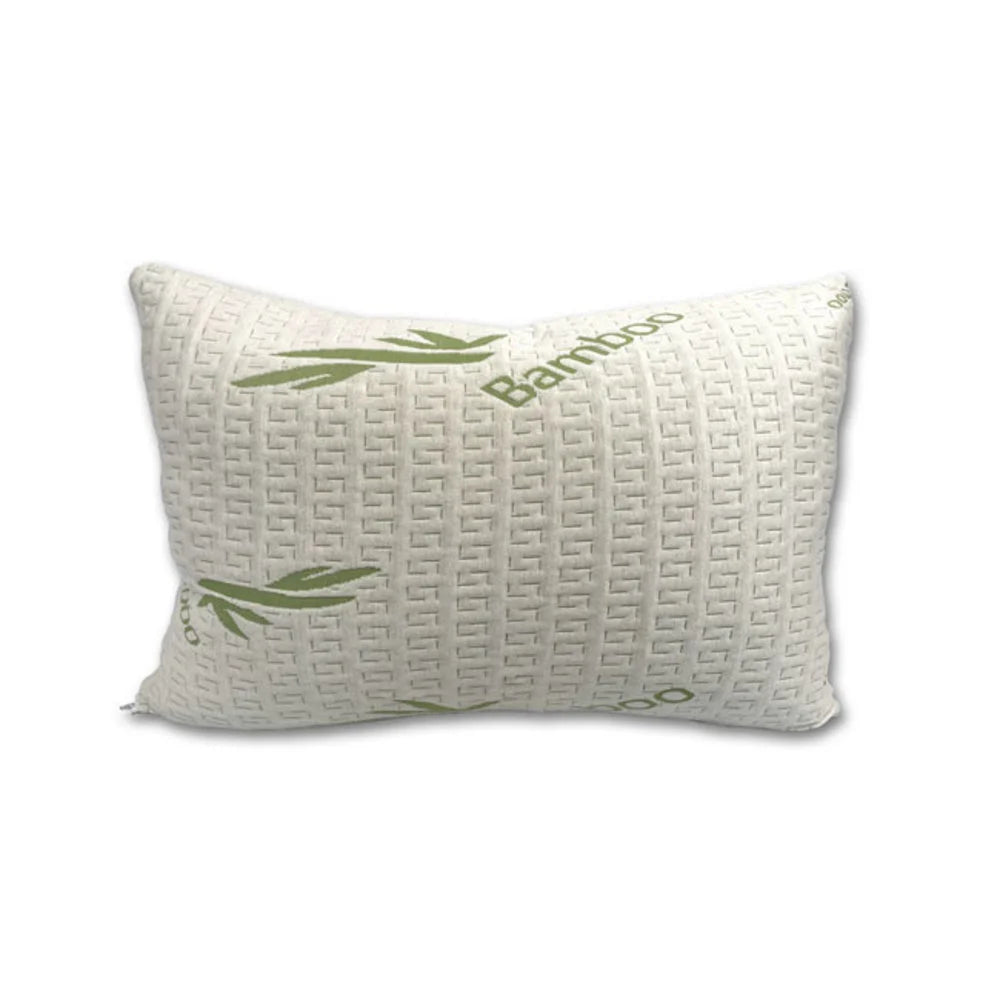 Bamboo Memory Foam Pillow - Pressure Relieving & Cooling for a Better Night's Sleep