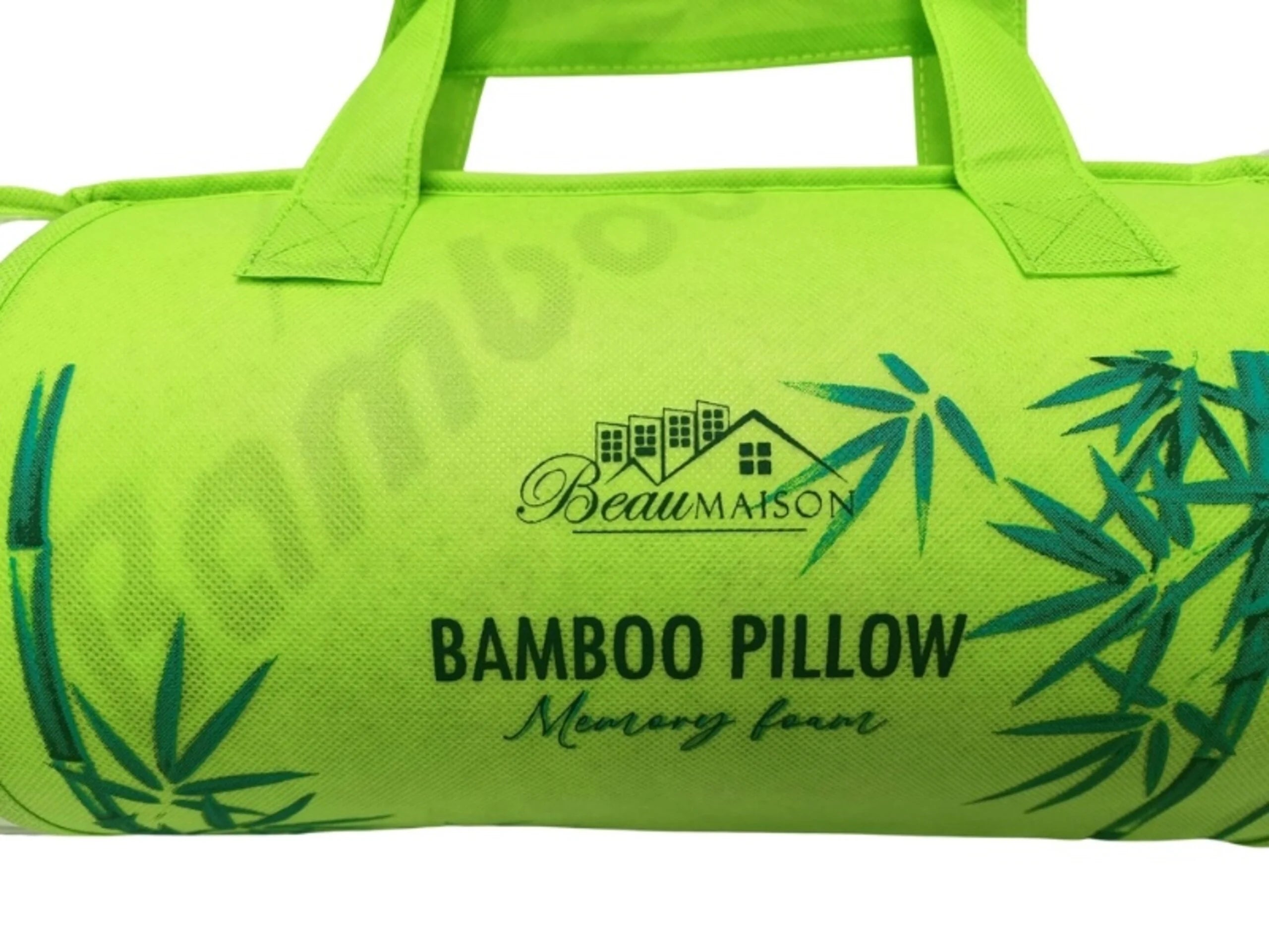 Bamboo Pillow with Memory Foam – Pressure Relieving & Cooling