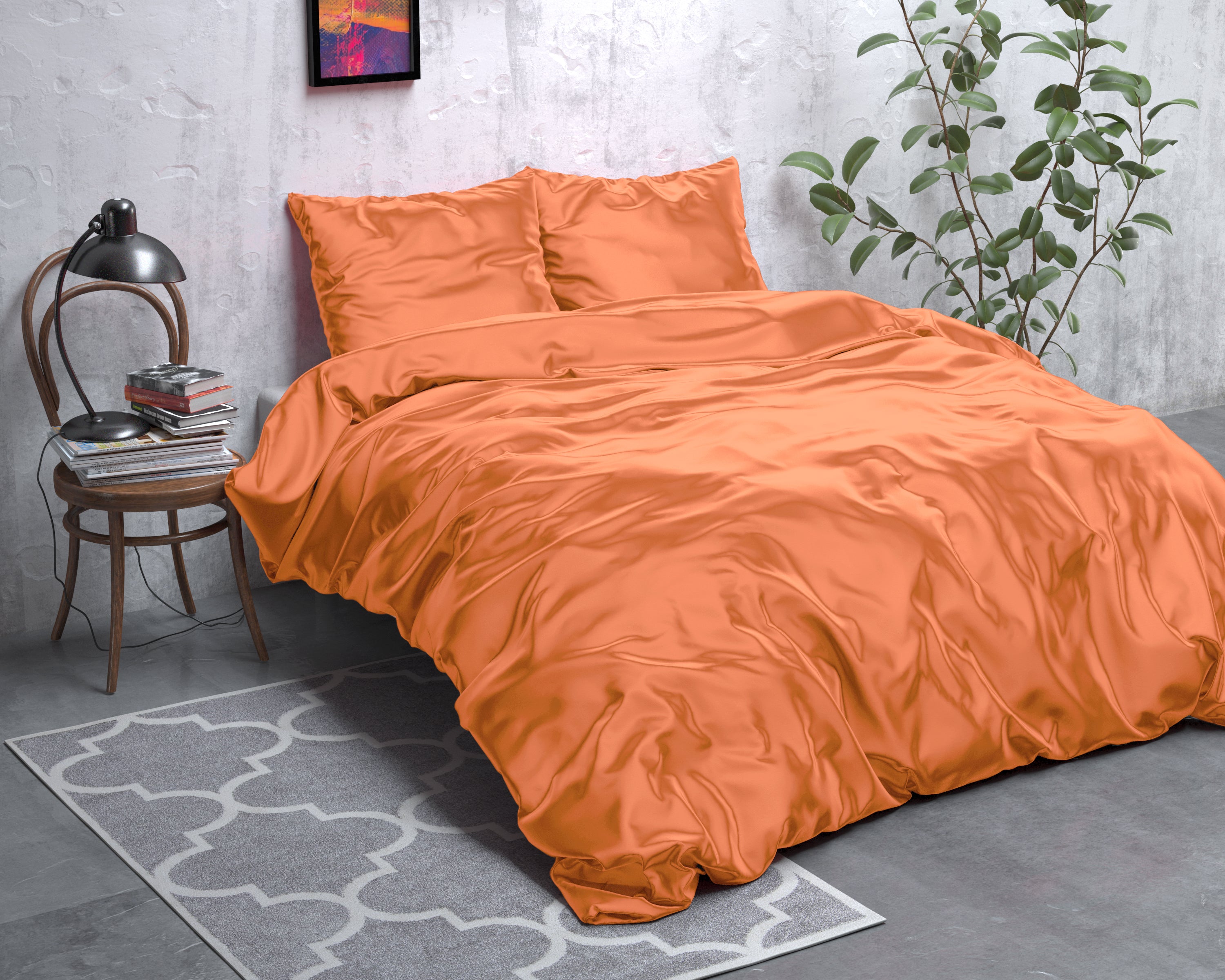 Beauty Skin Care Pastel Oranje Dekbedovertrek