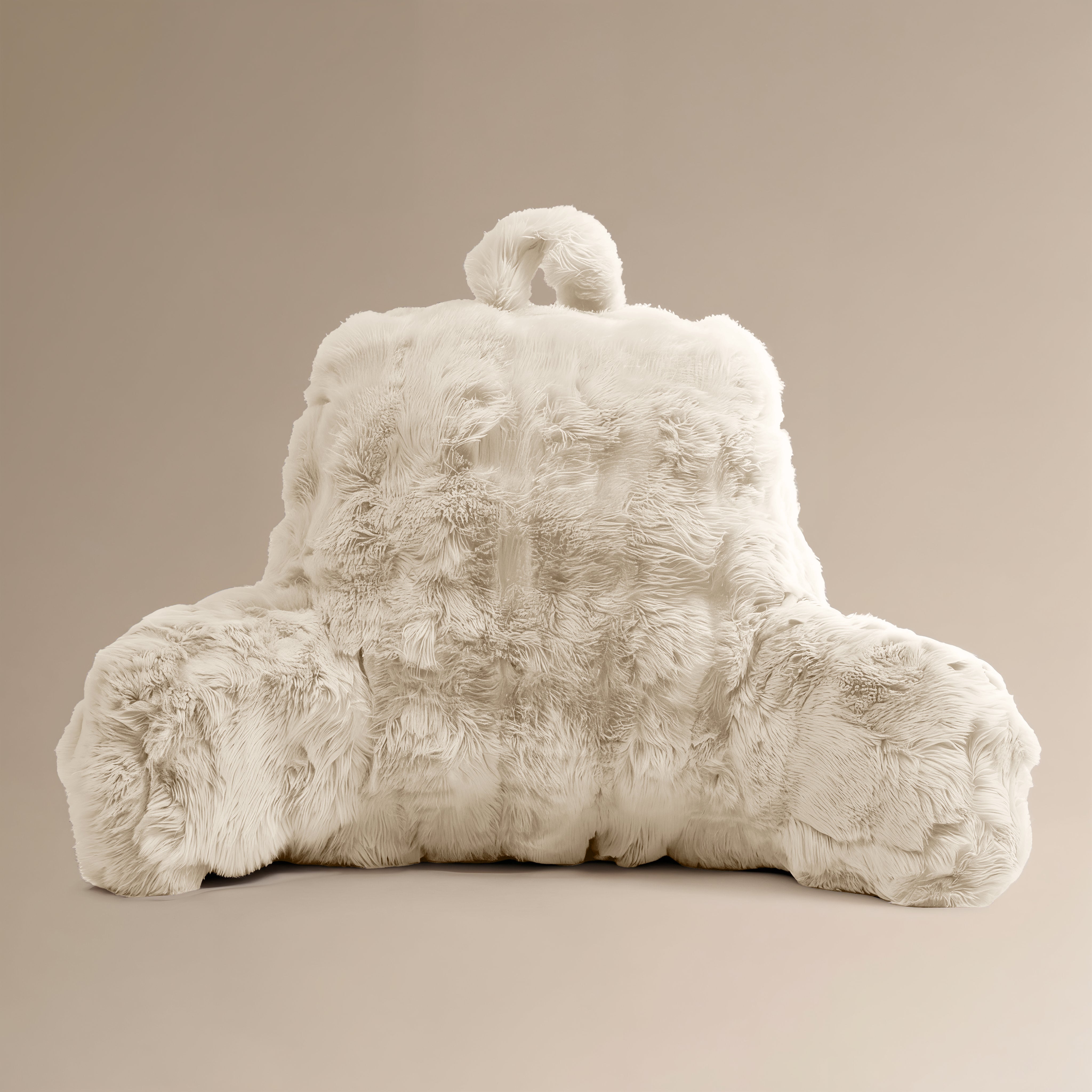 Bedrest Pompom Beige 34 x 50