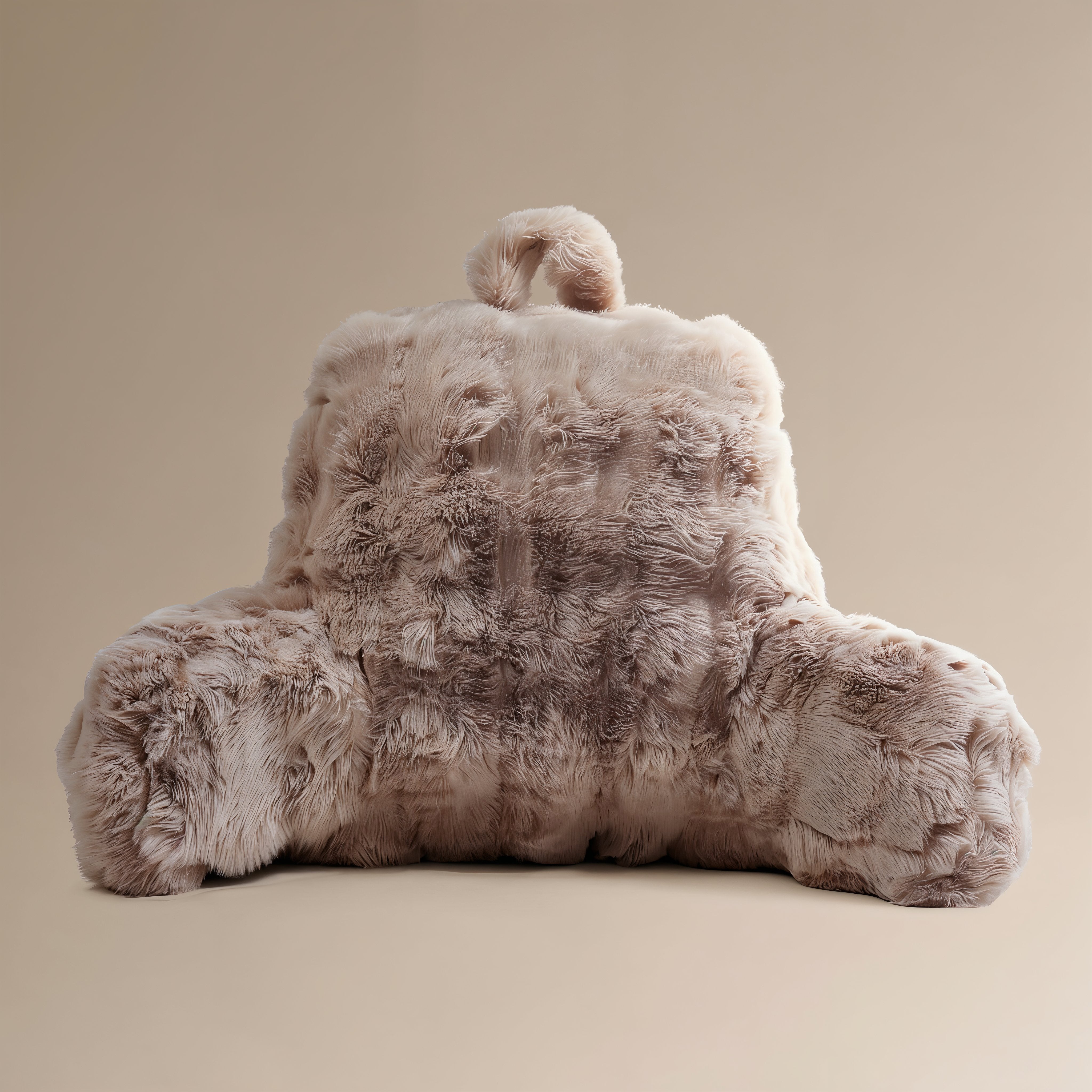 Bedrest Pompom Taupe 34 x 50