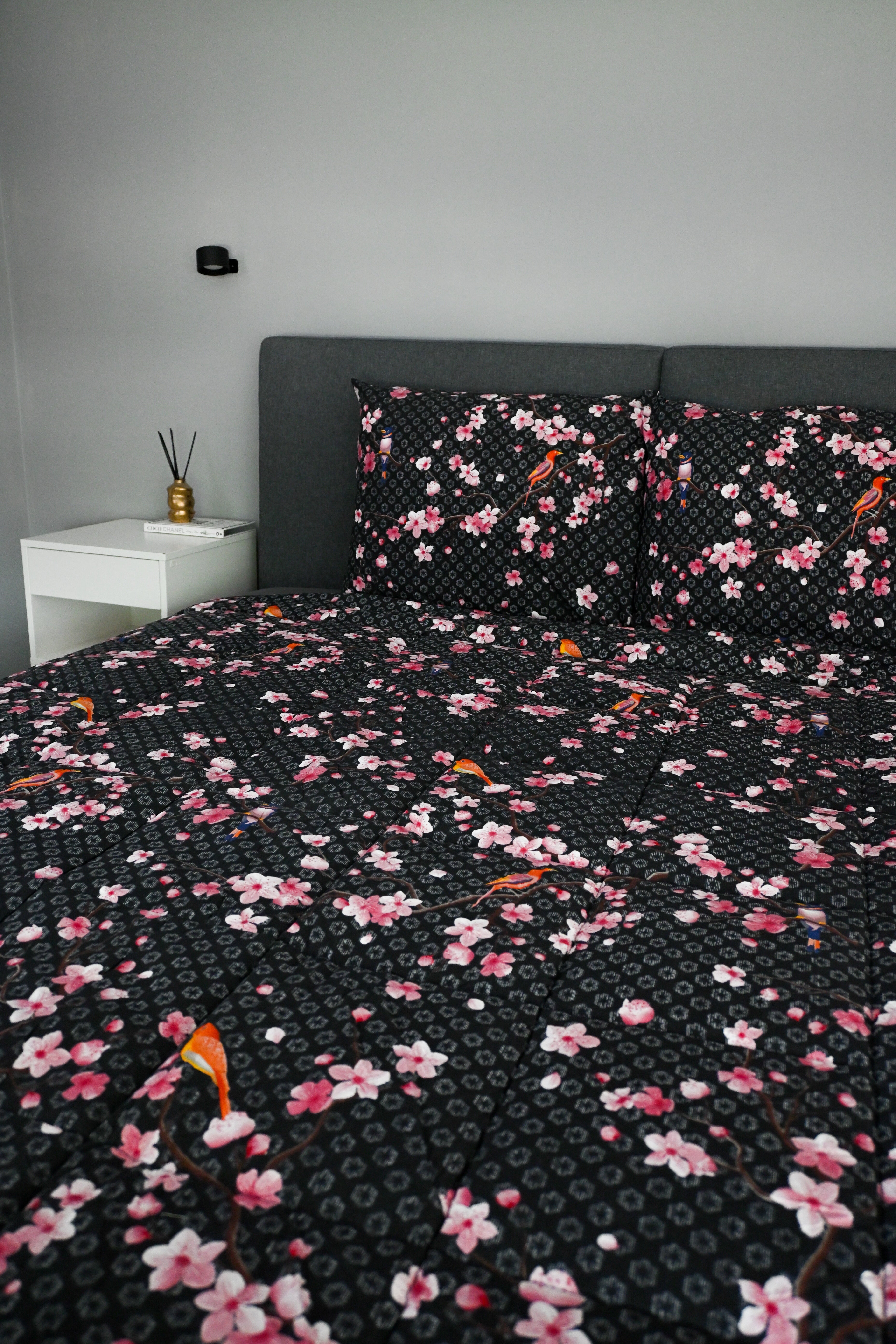 Bedrukt Dekbed Japon Black - All Year - Easy Dekbed