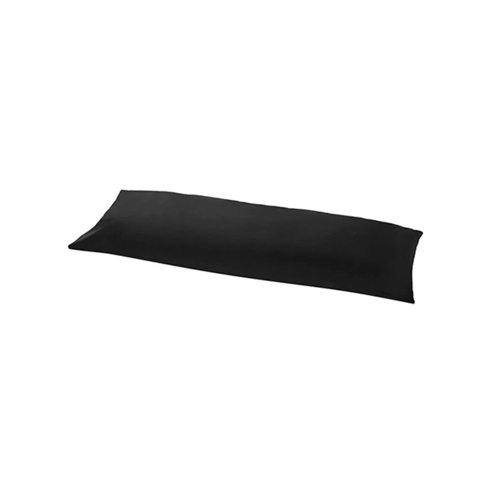 Body Pillowcase Black – 100% Cotton | Breathable & Anti-Allergic