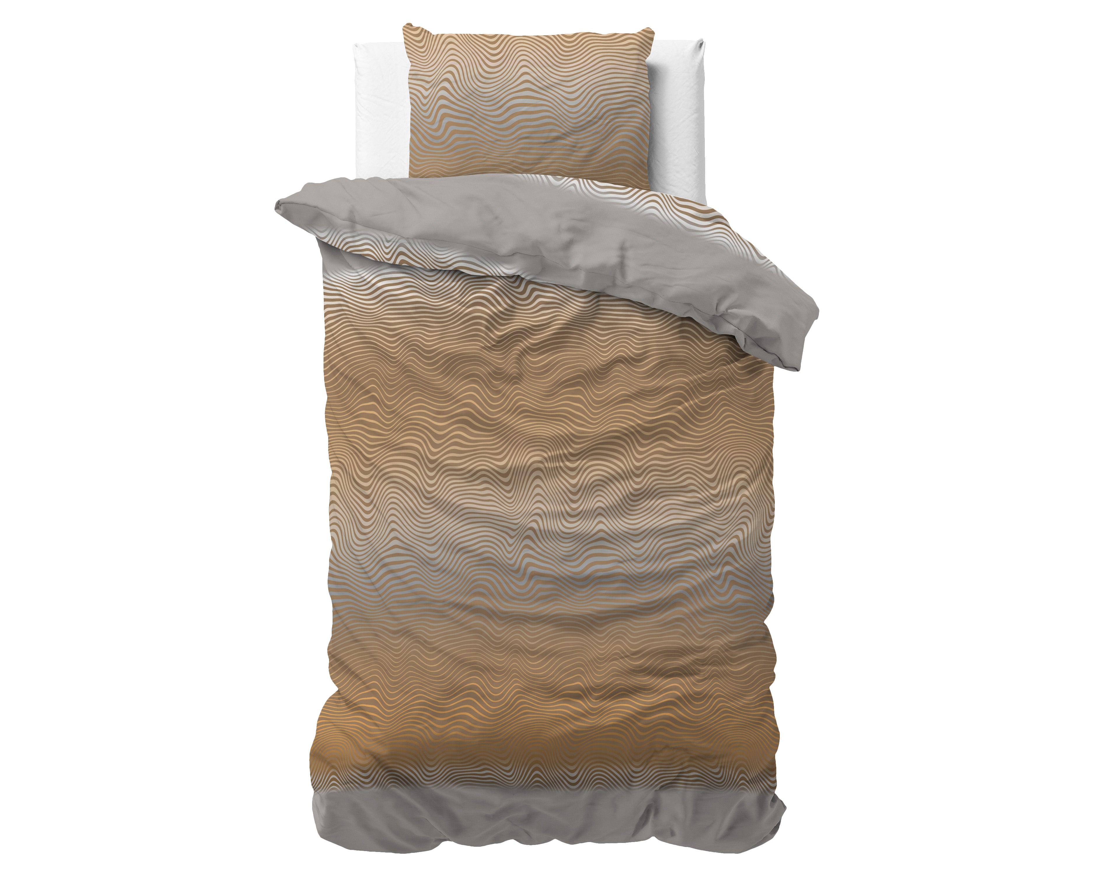 Boyd Orange Duvet Cover