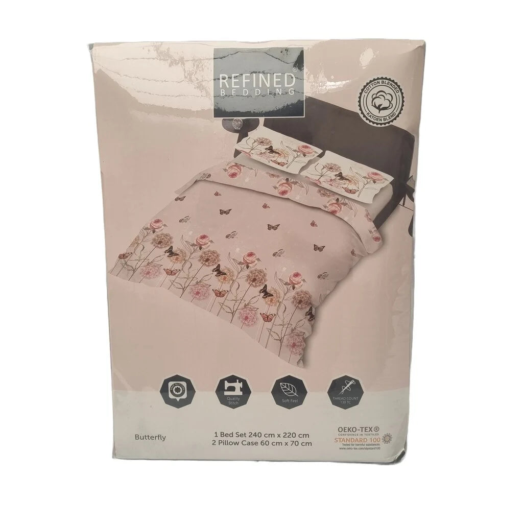 Butterfly Dekbedovertrek – Stijlvol, Comfortabel & Kreukvrij
