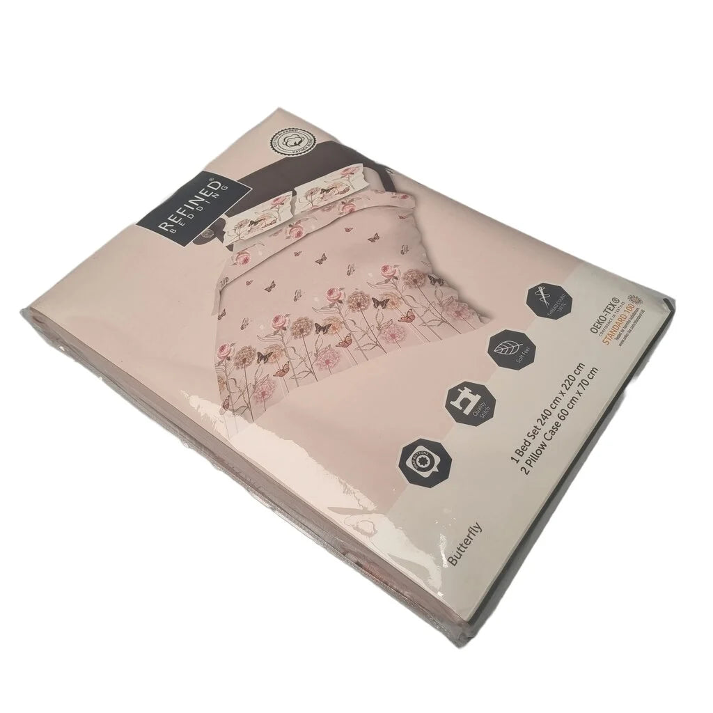 Butterfly Dekbedovertrek – Stijlvol, Comfortabel & Kreukvrij